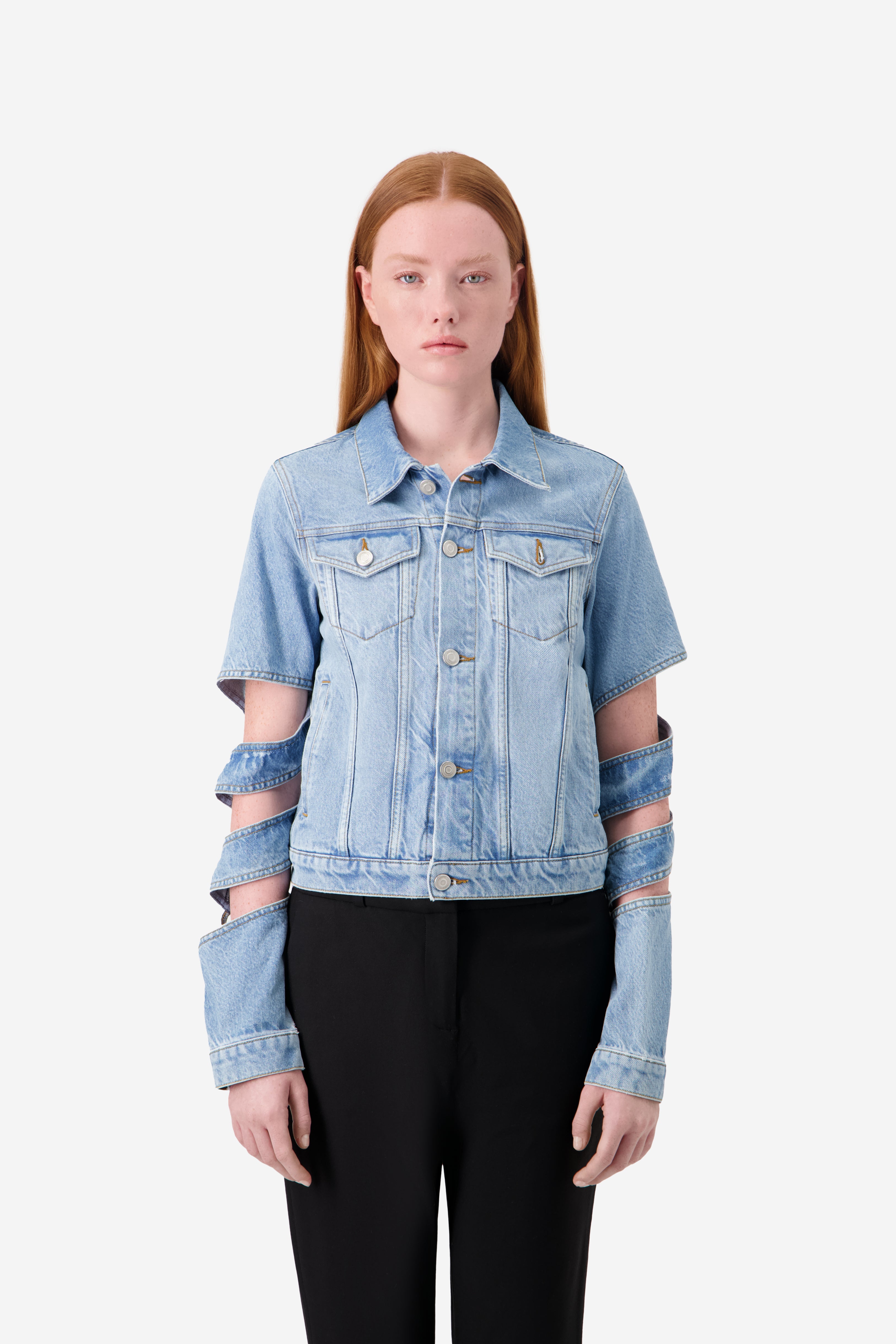 Spiral Denim Jacket
