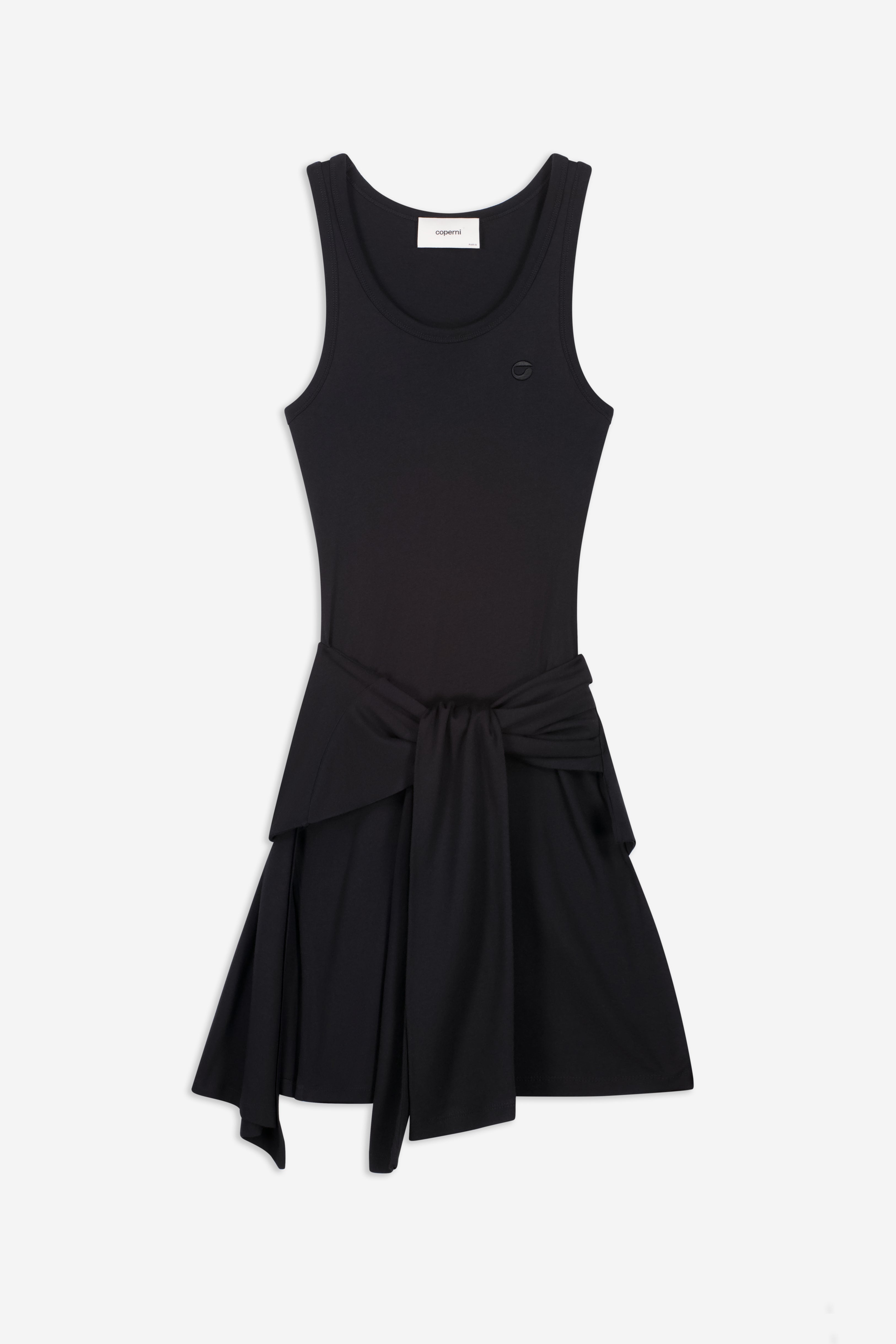 Knotted Jersey Dress Coperni Knotted Jersey Dress Coperni