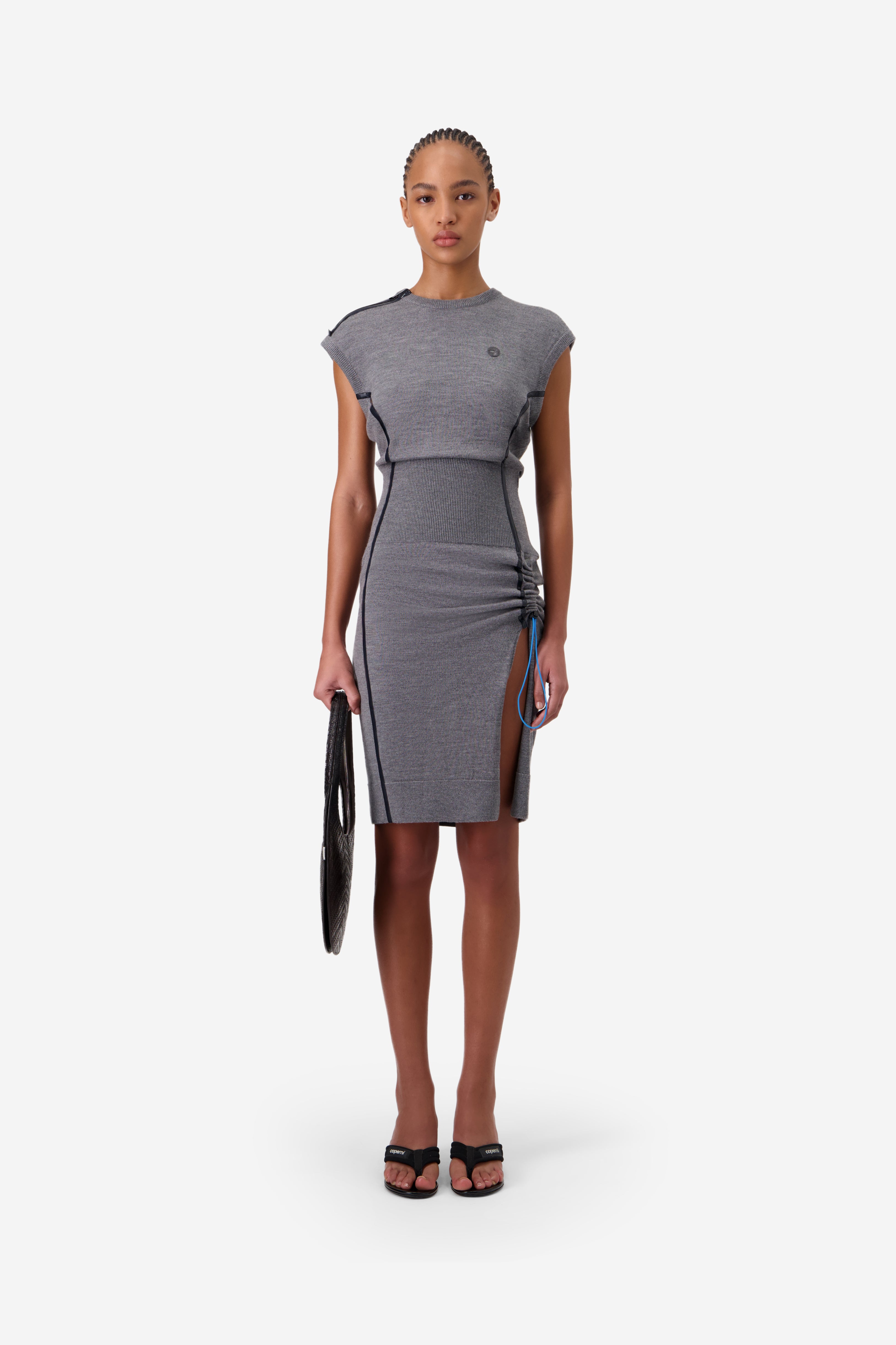 Tech Merino Short Dress