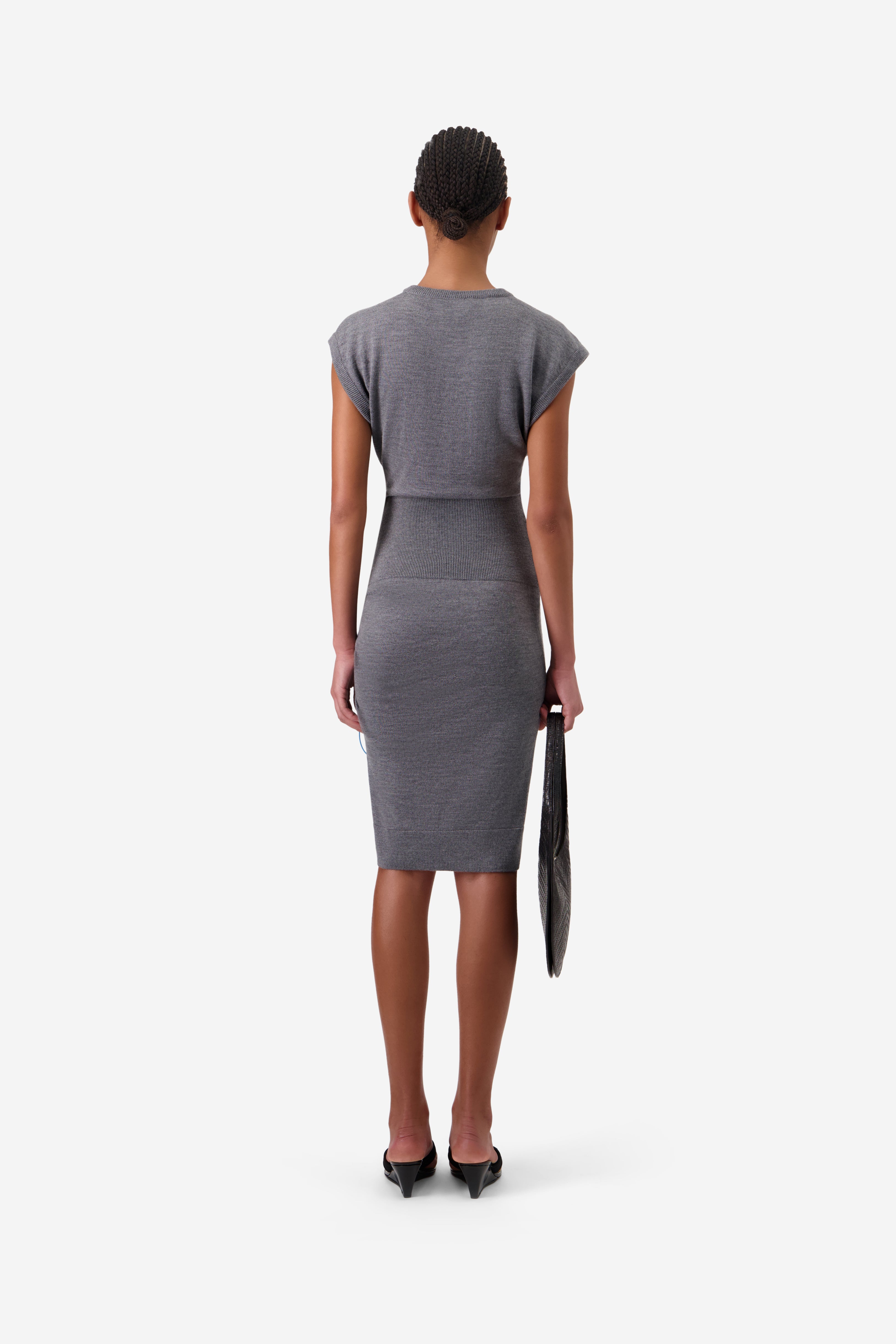 Tech Merino Short Dress