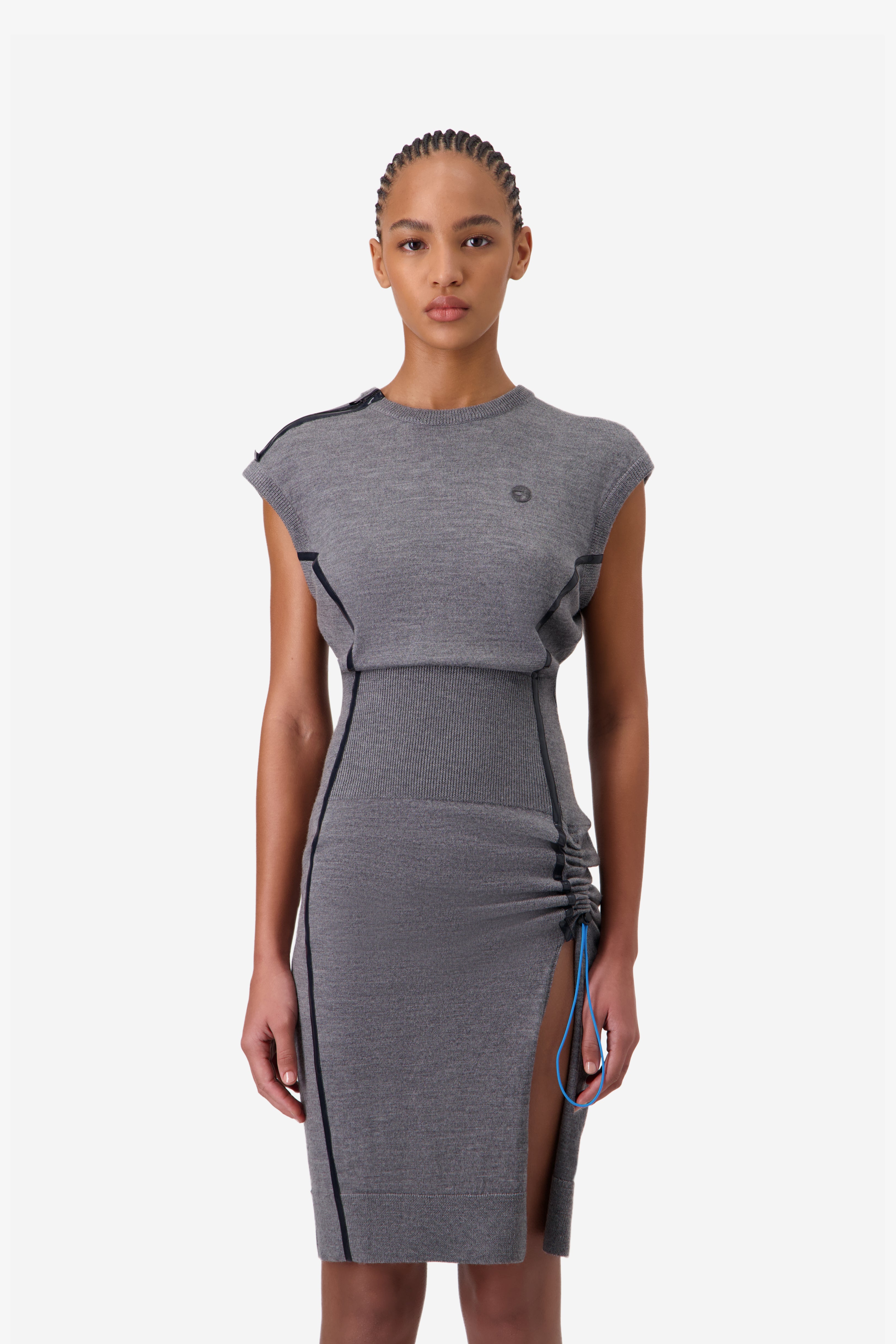 Tech Merino Short Dress