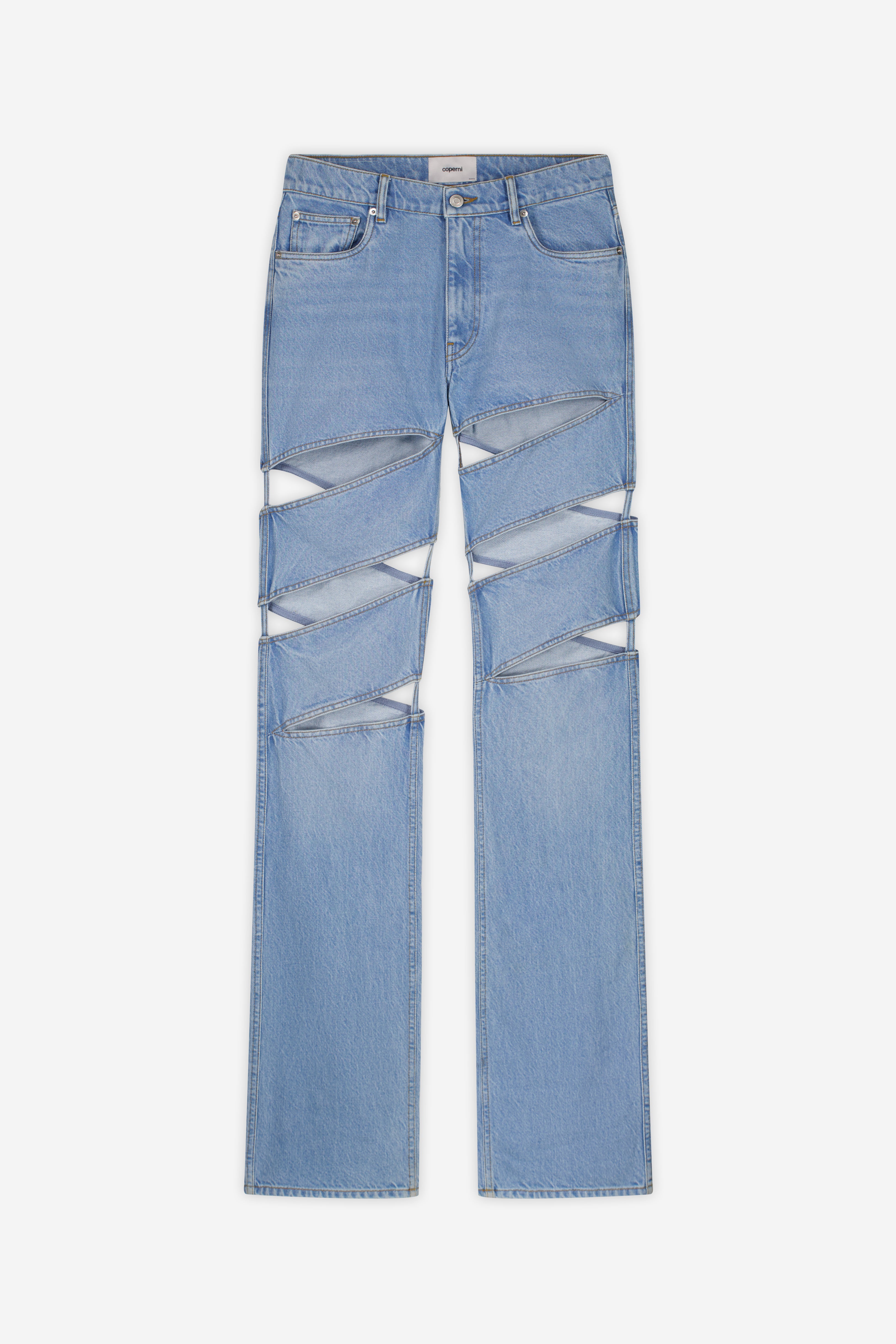 Spiral Denim Pants