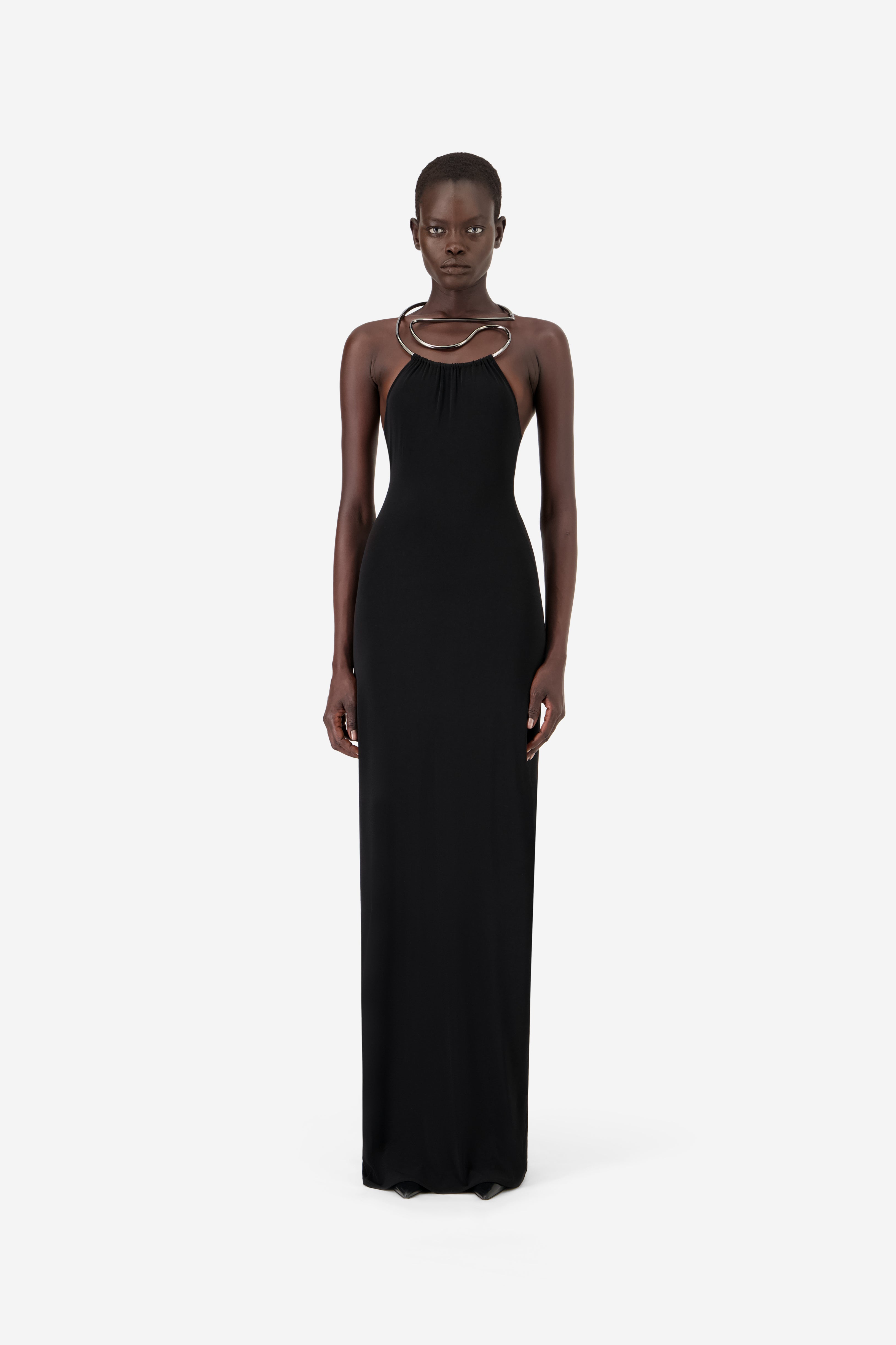 Logo Necklace Dress