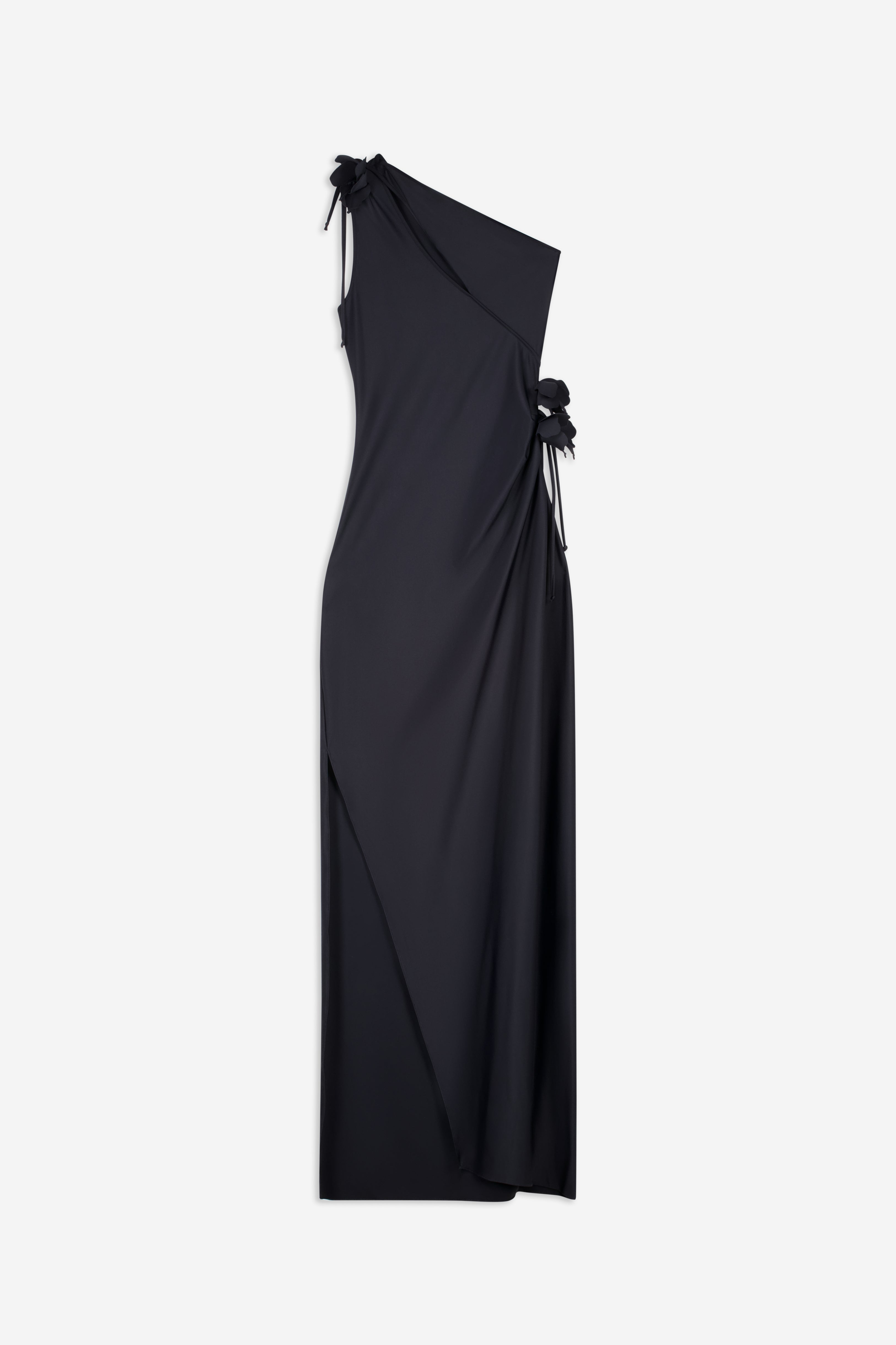 Asymmetric Flower Gown