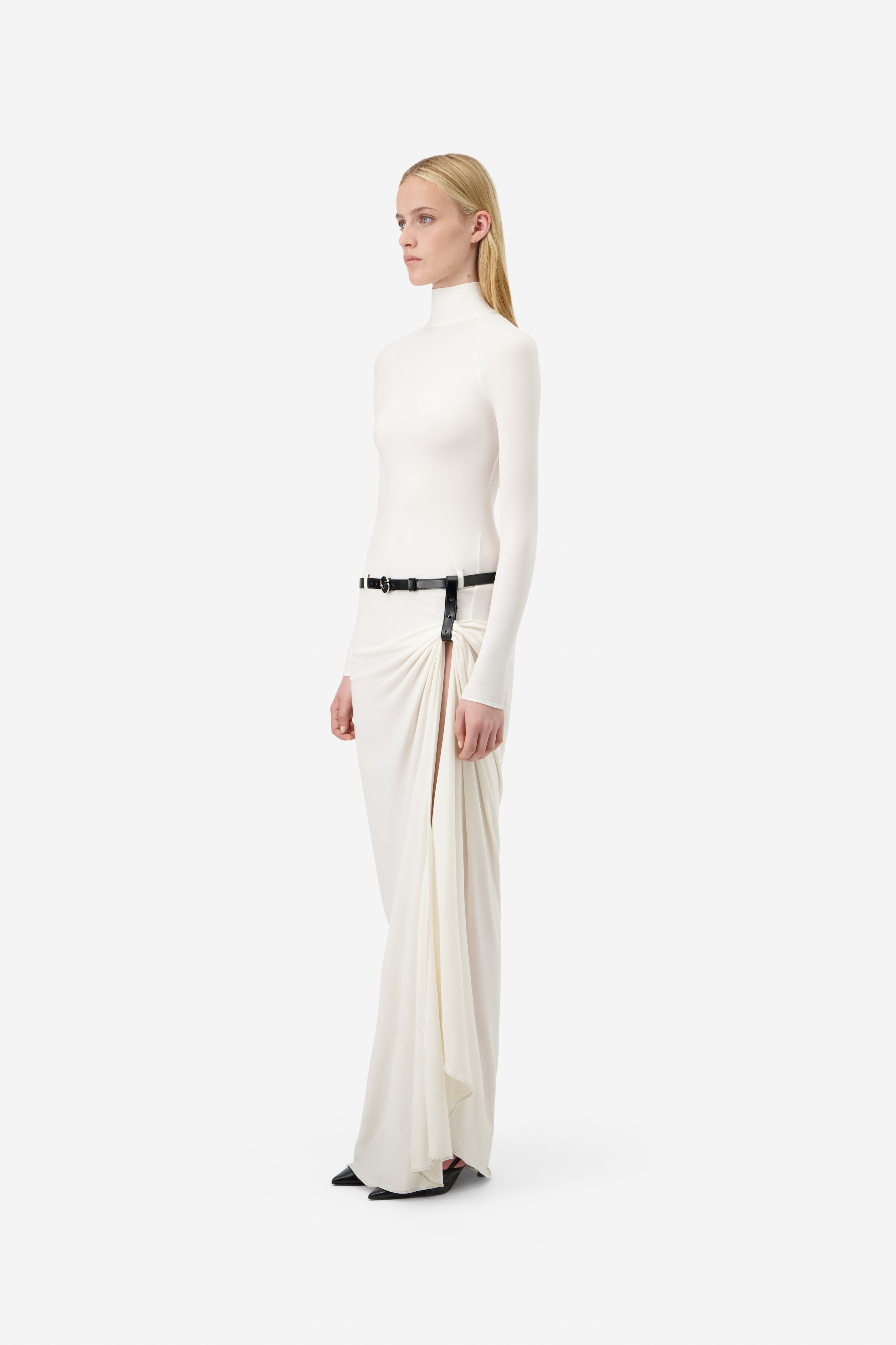 Long Sleeve Suspended Dress
