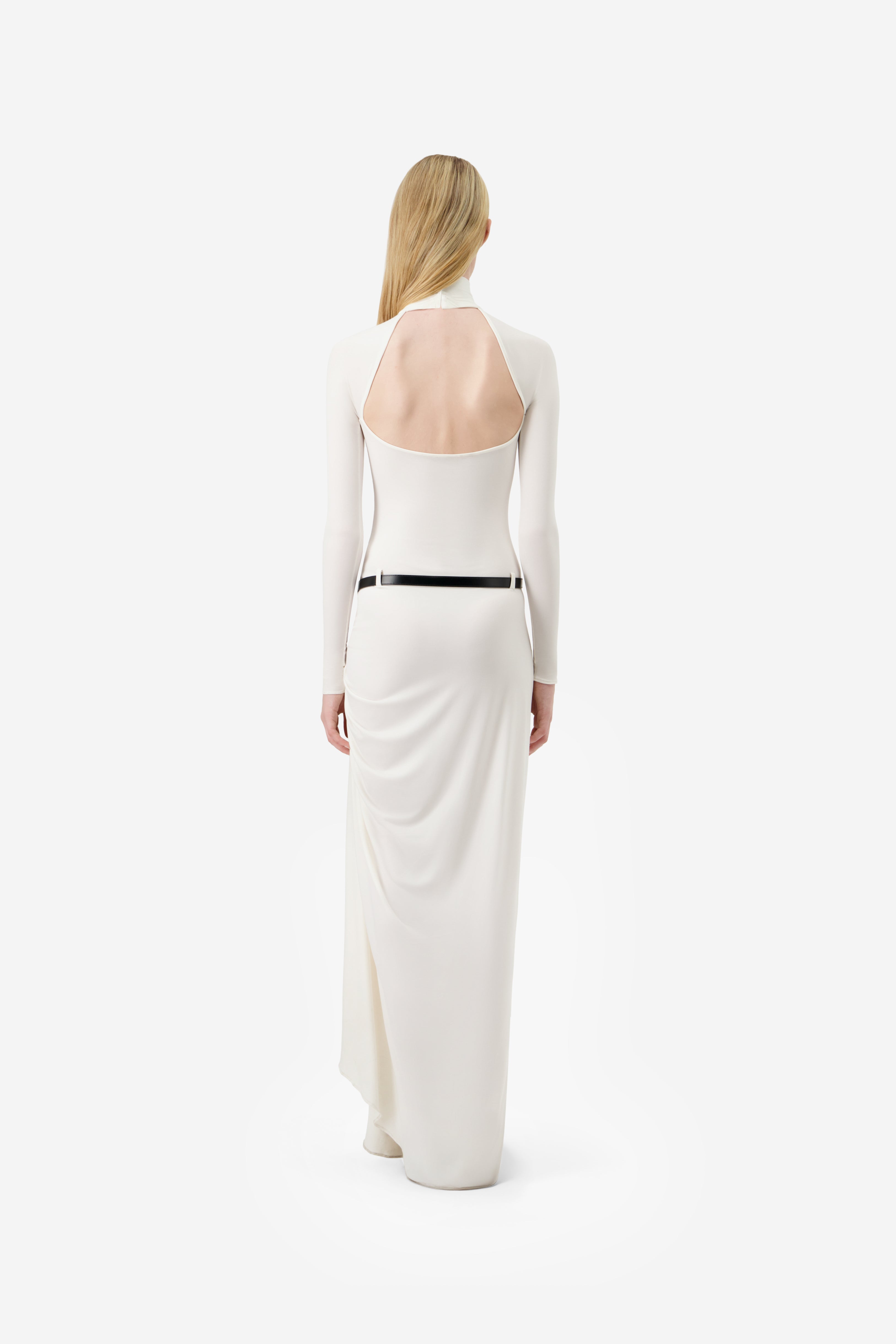 Long Sleeve Suspended Dress