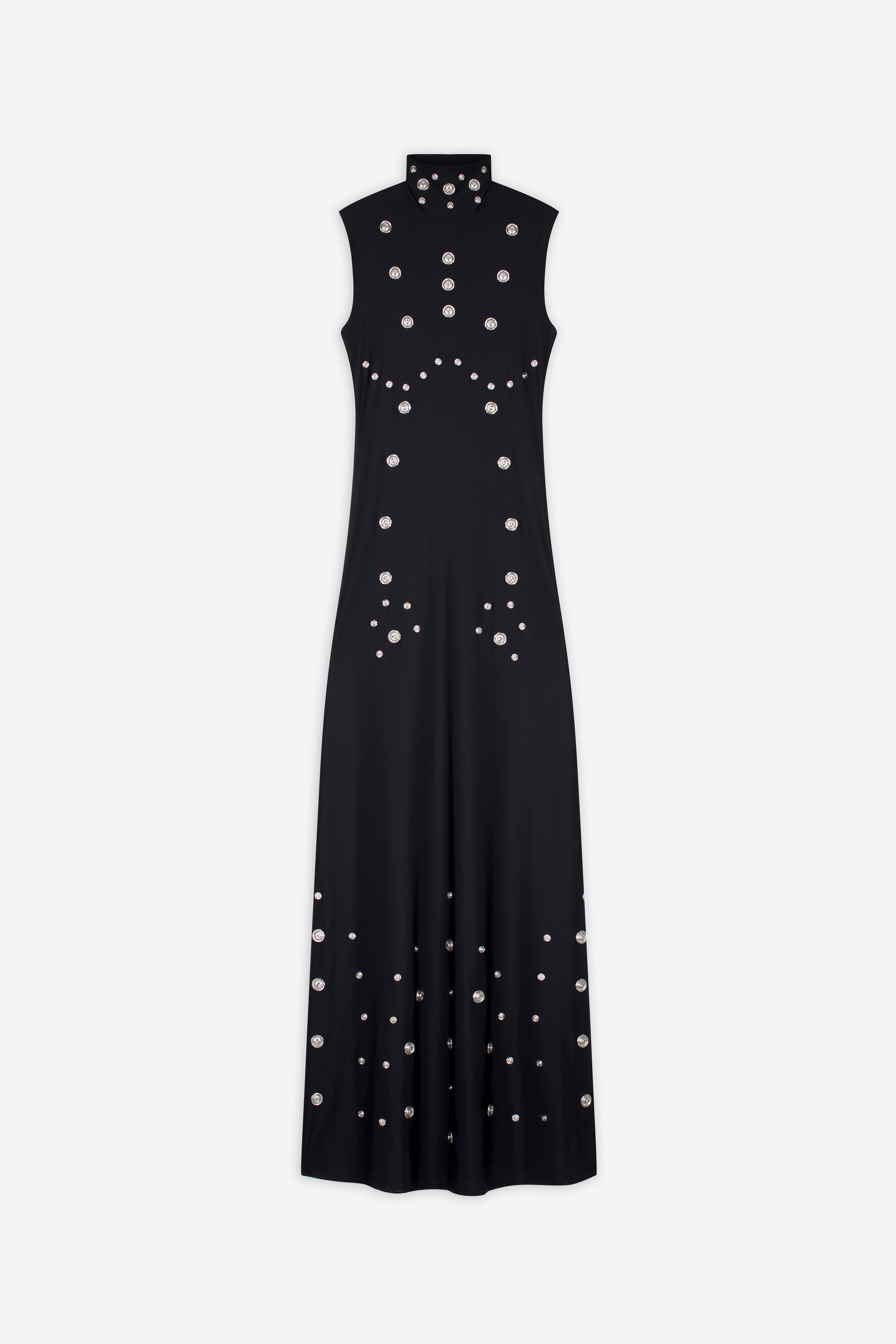 Sleevless Snaps Dress – Coperni