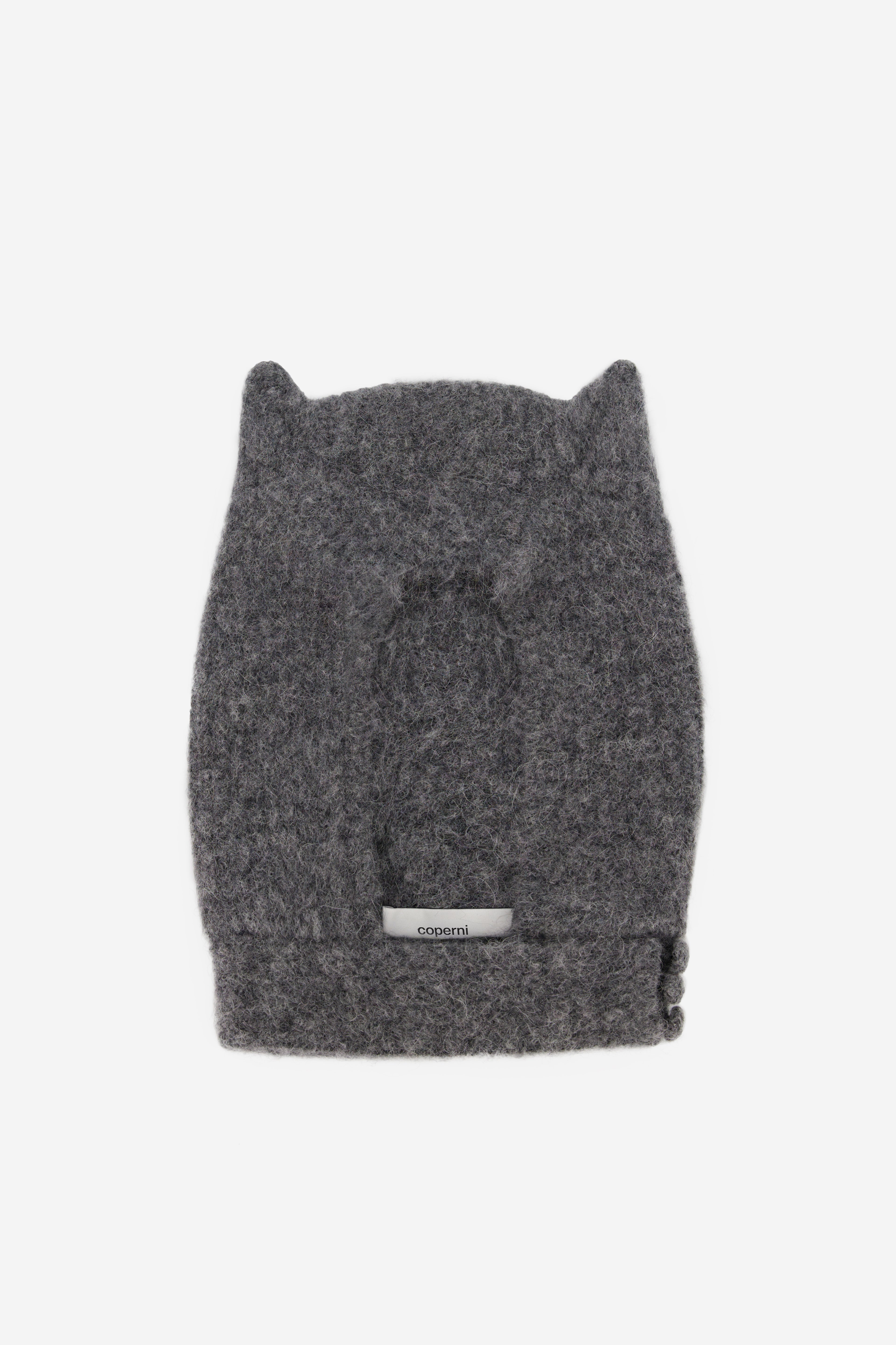 Knitted Horn Beanie