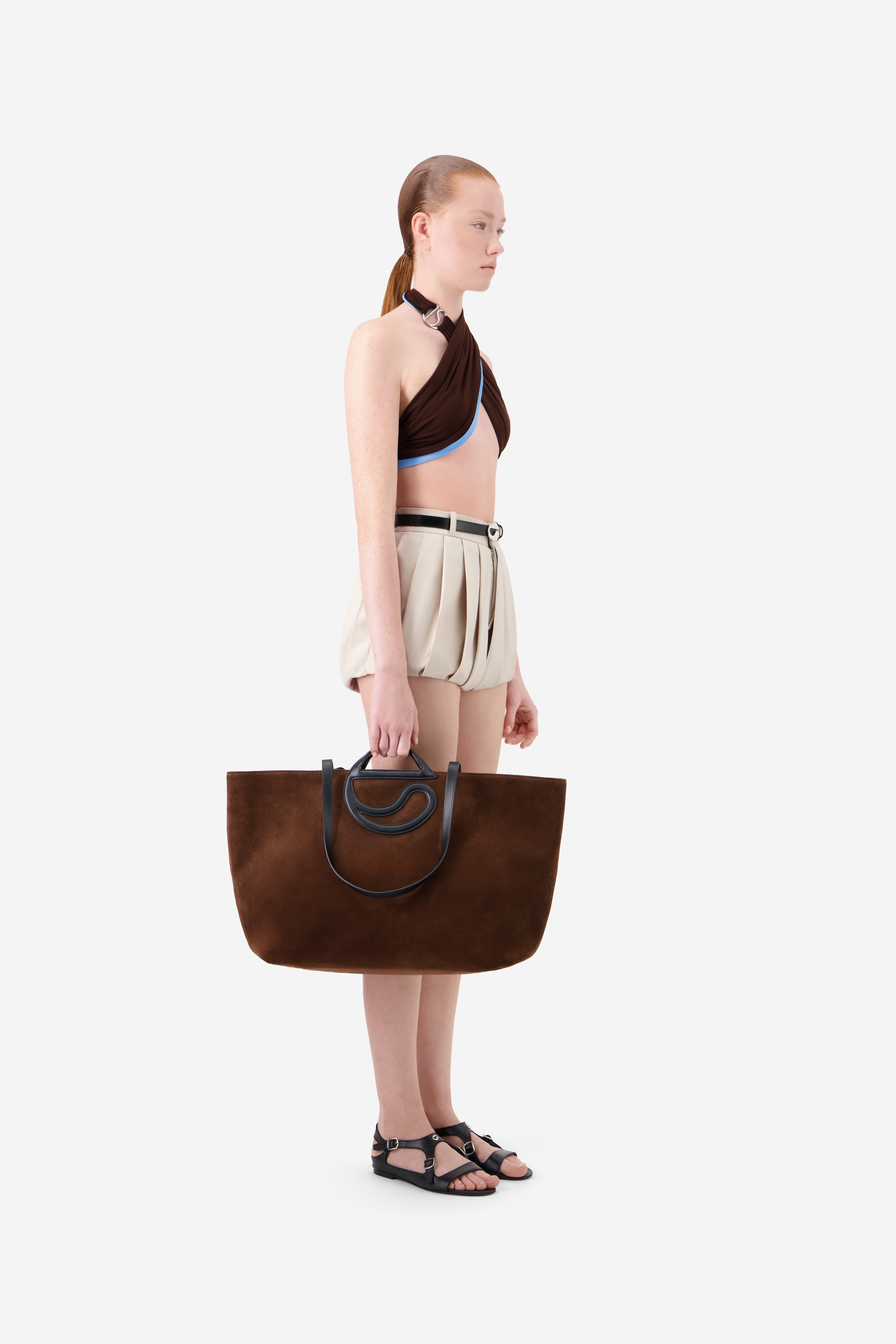 Multi Pleats Shorts