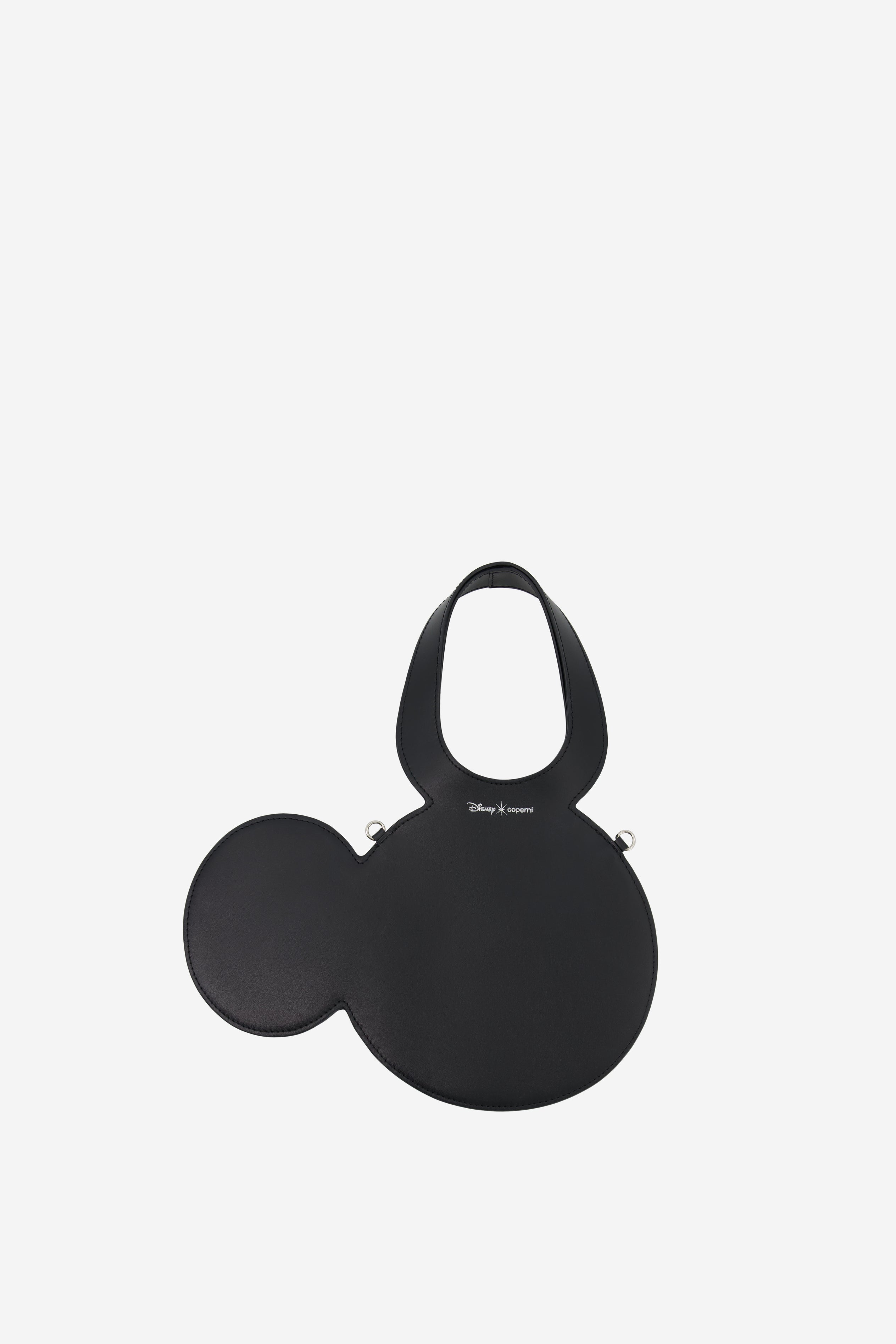 Black pouch shaped like a classic character&
