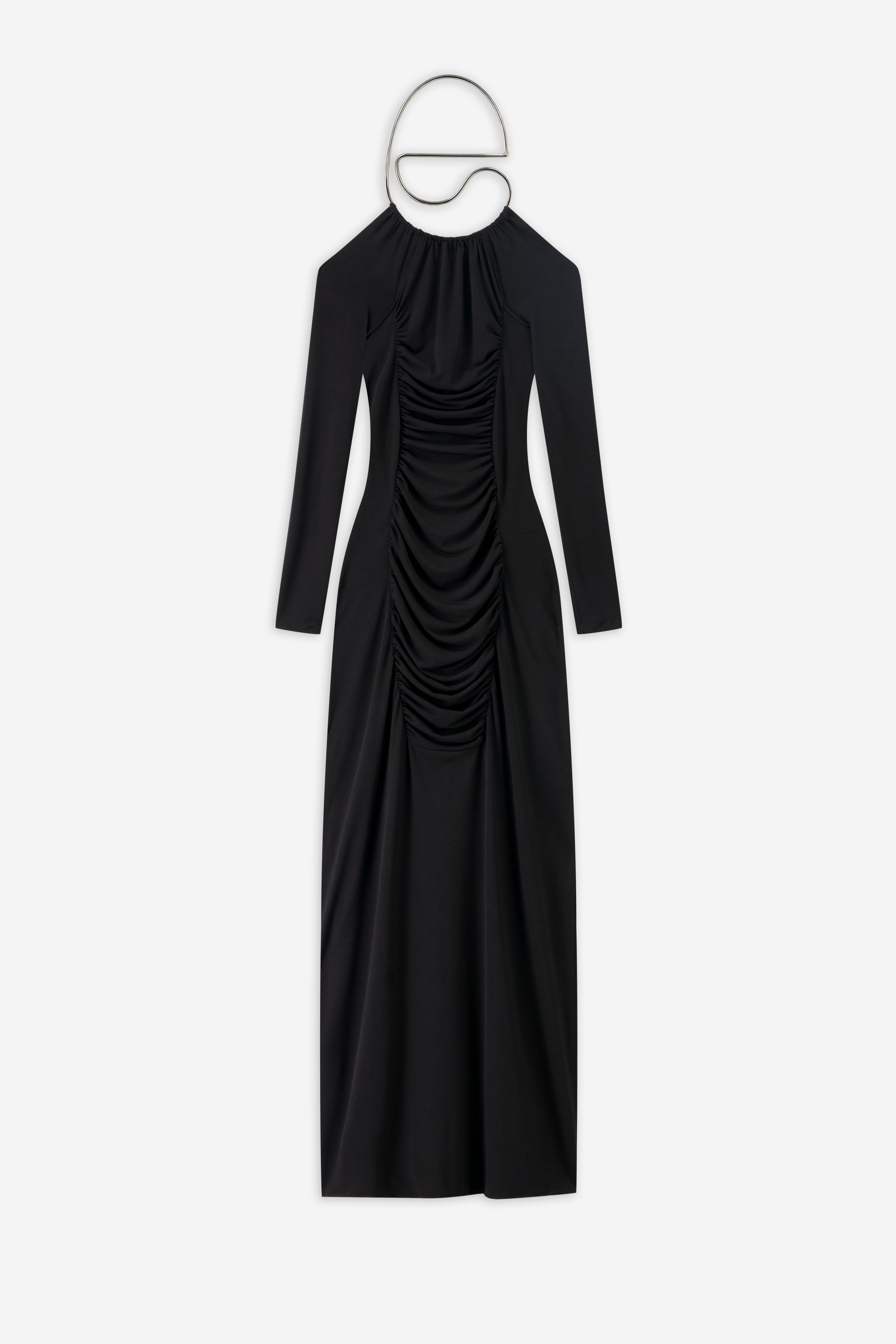 coperni dress black Coperni Logo Dress