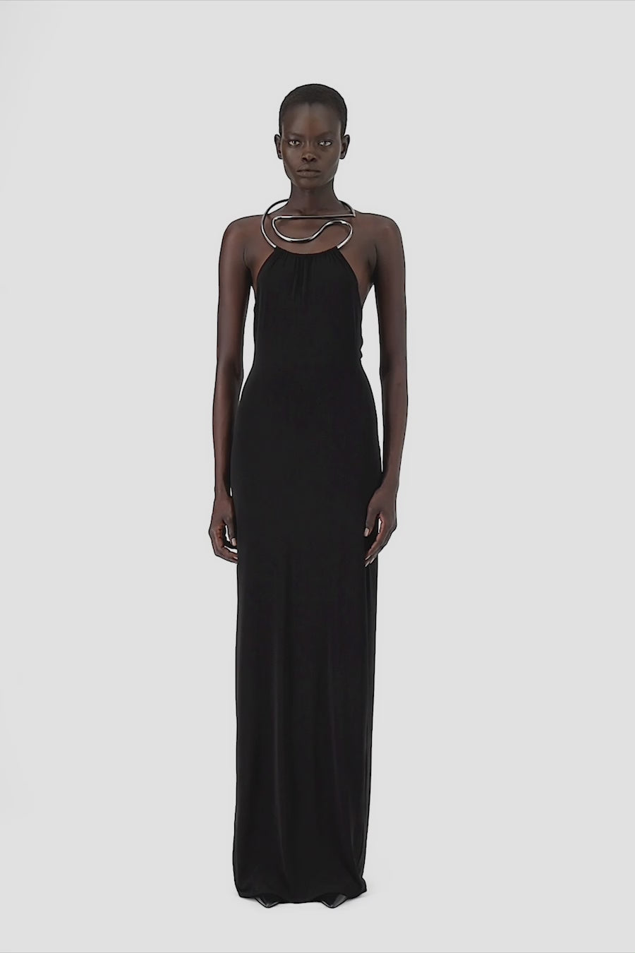 Logo Necklace Dress