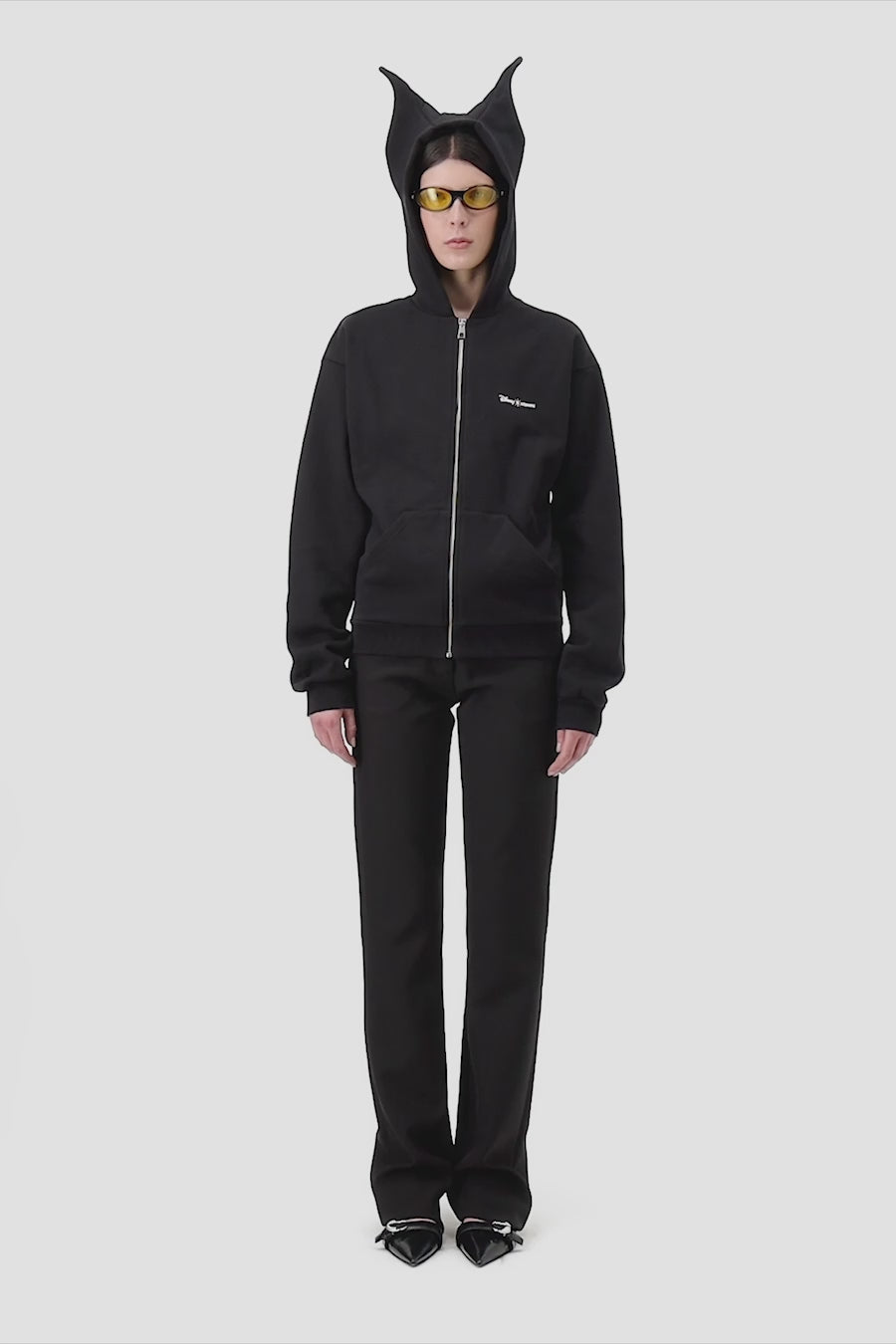 Disney X Coperni Maleficent Zip Up Hoodie