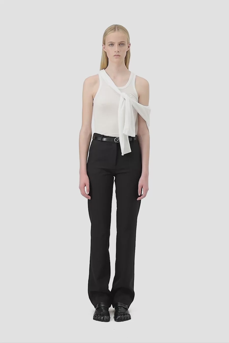 Knotted Jersey Top