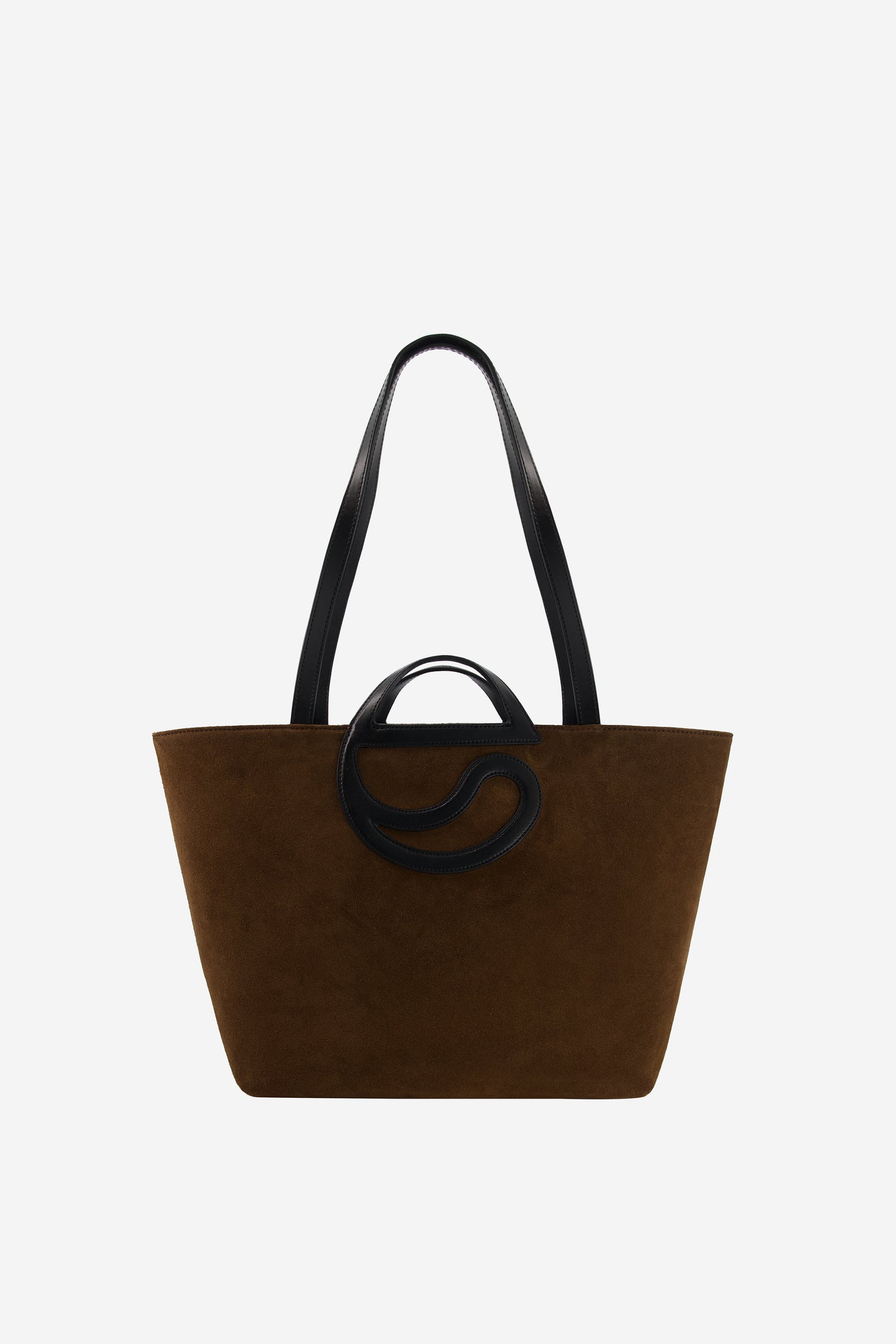 Suede C Handle Cabas