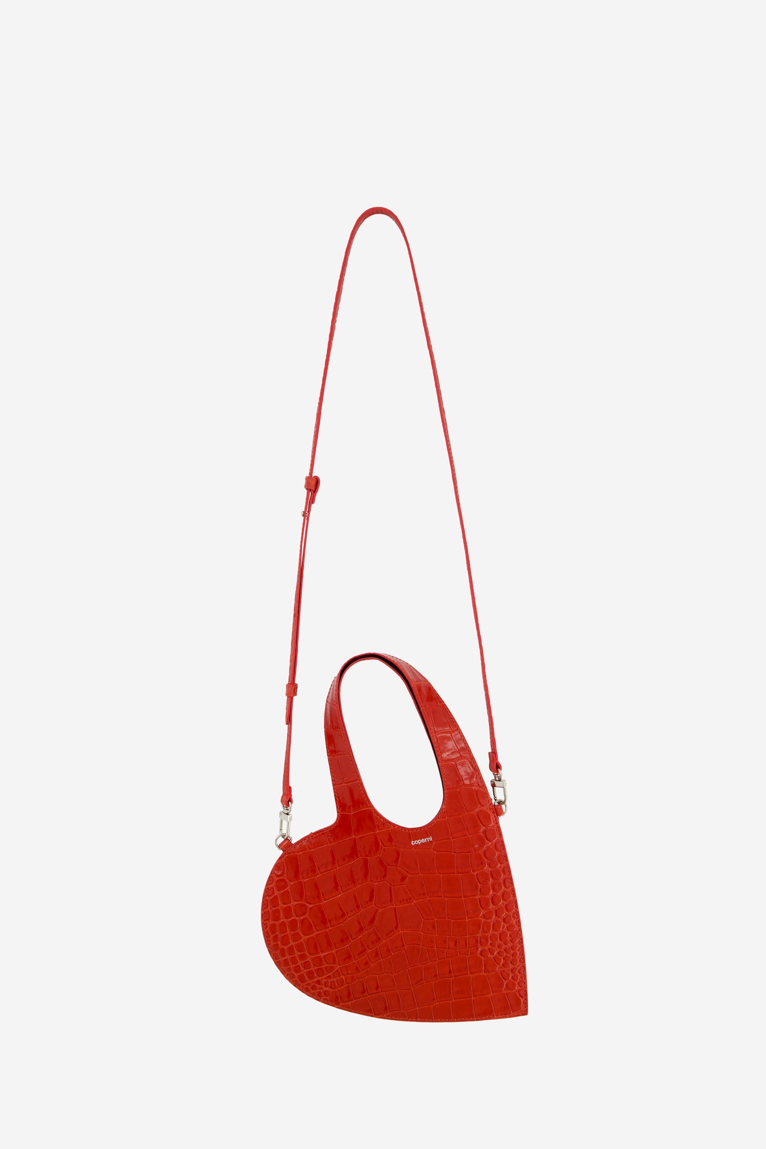 Mini Heart Tote Croco