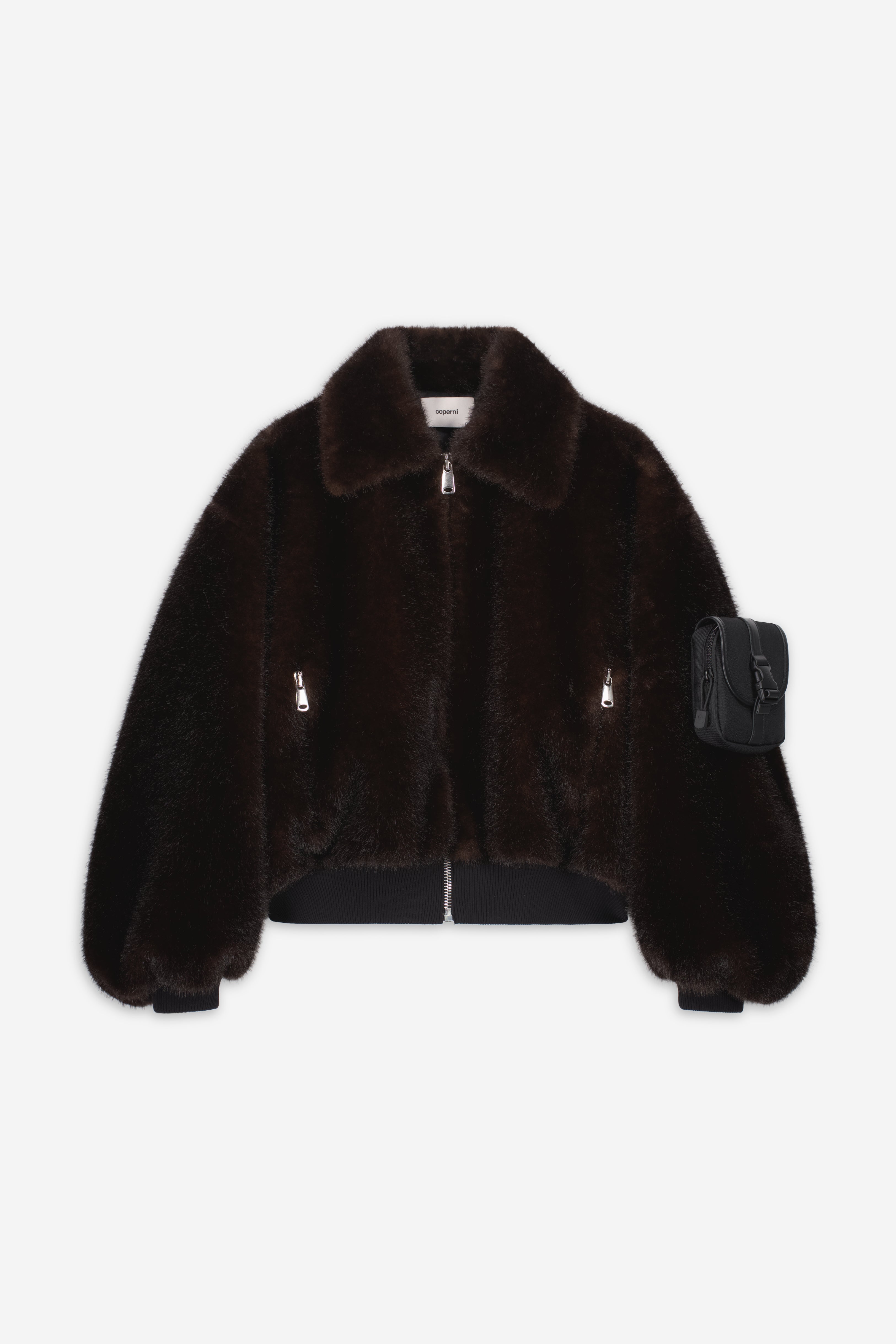 Faux Fur Bomber Jacket
