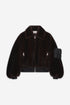 Faux Fur Bomber Jacket