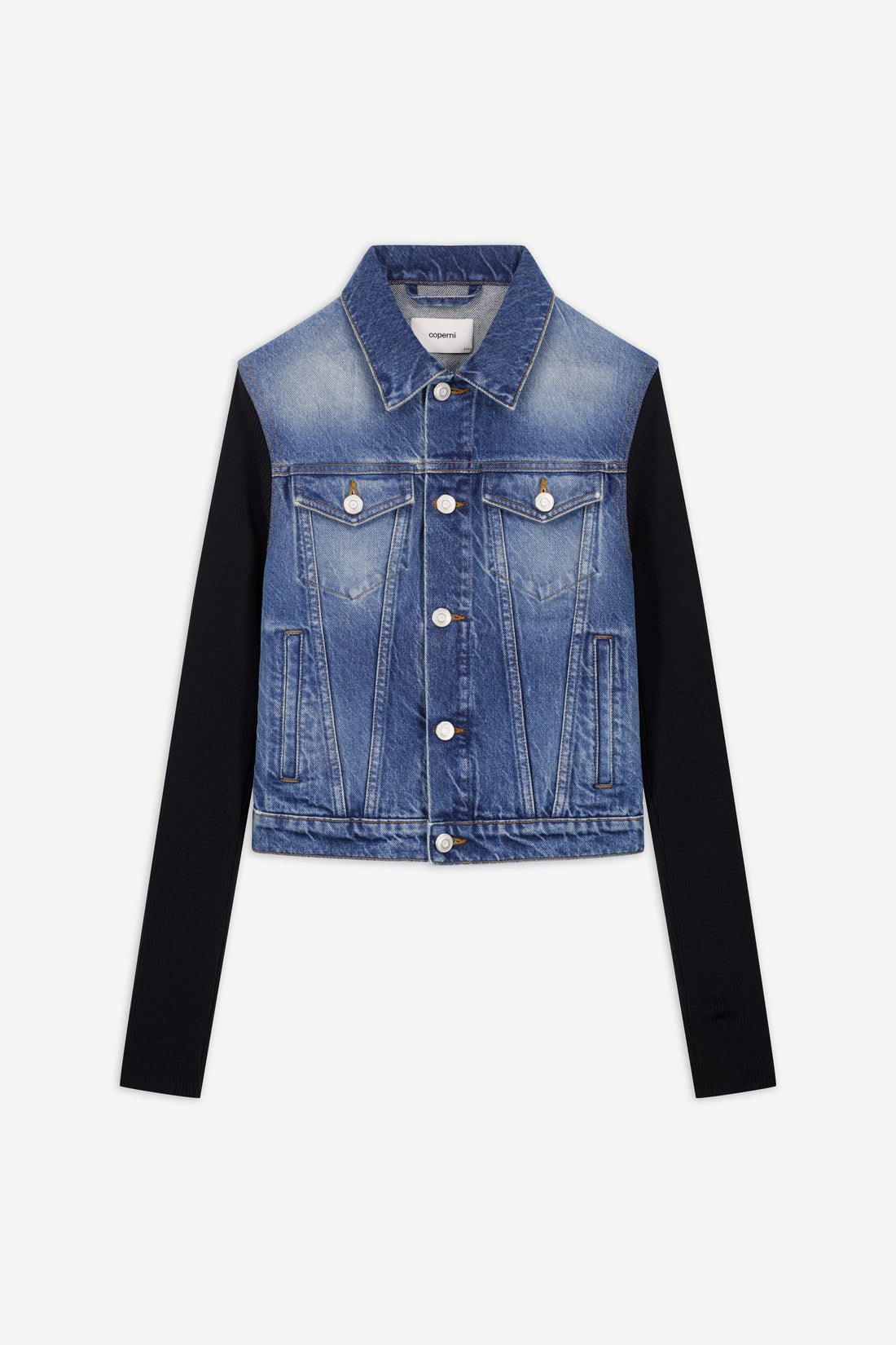 Hybrid Rib Denim Jacket