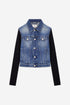 Hybrid Rib Denim Jacket