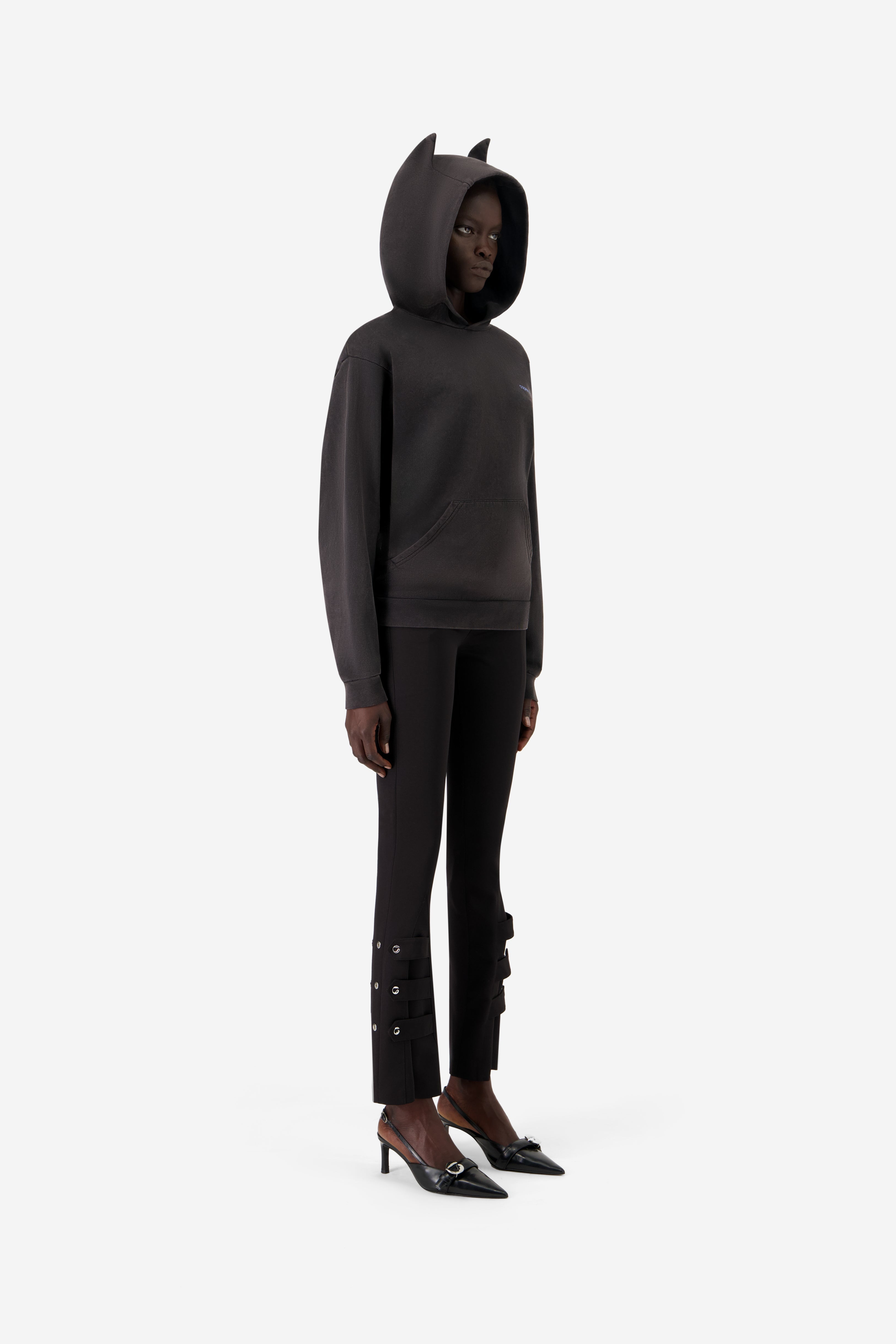 Washed Horn Hoodie