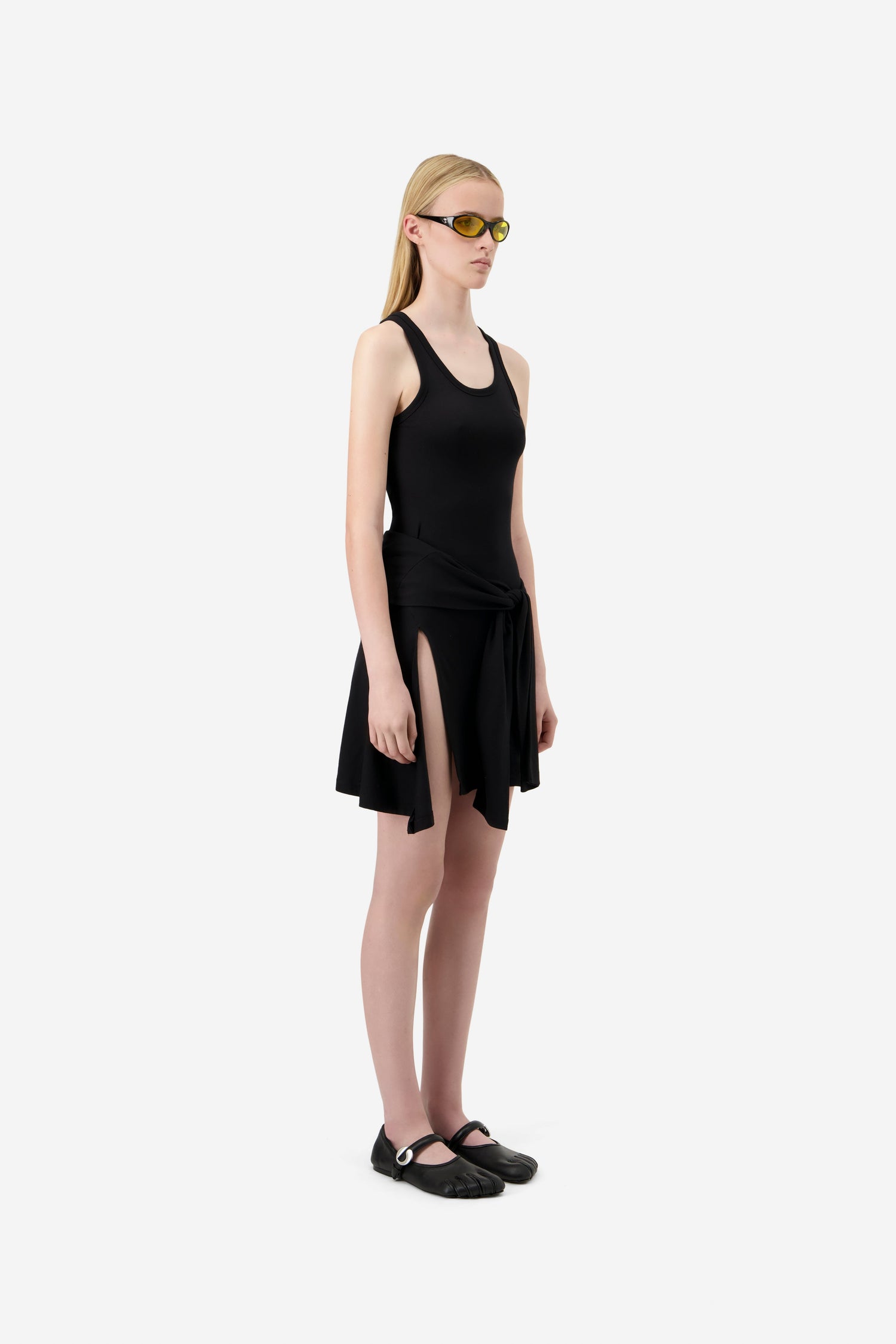Knotted Jersey Dress