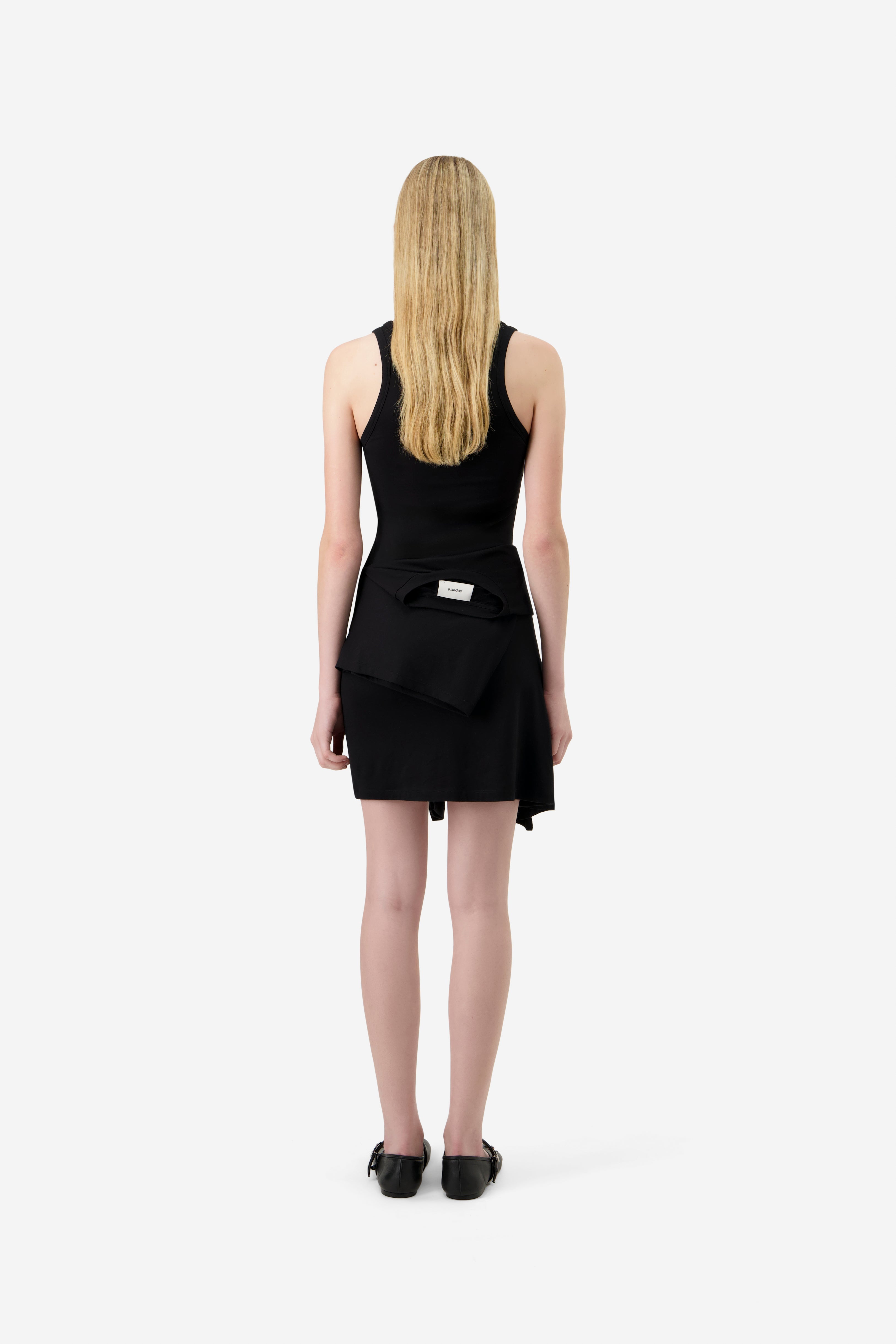 Knotted Jersey Dress