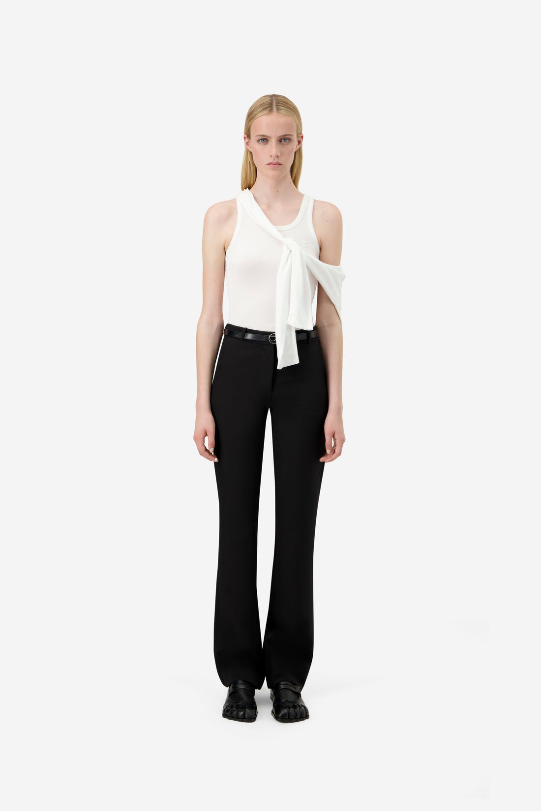 Knotted Jersey Top