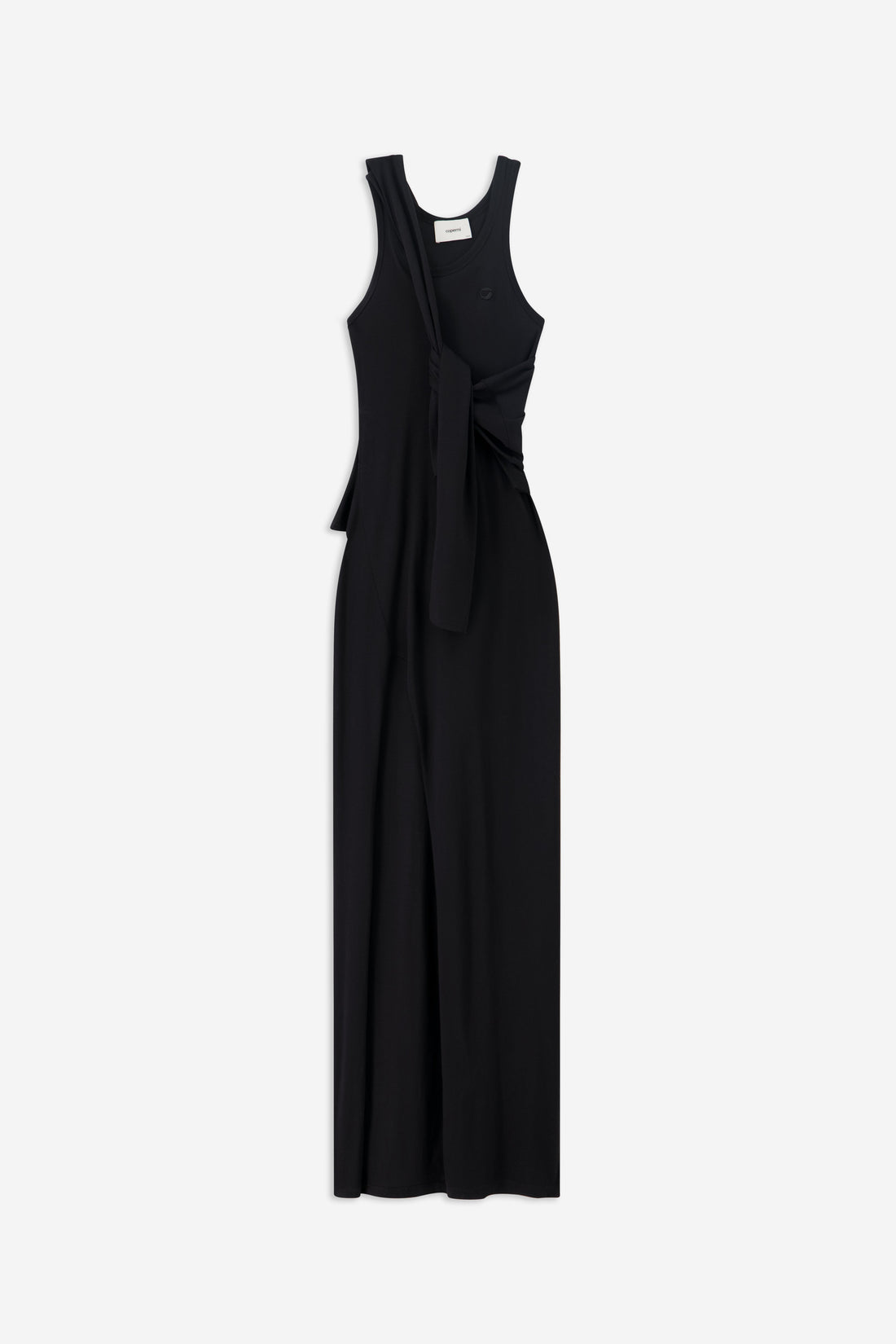 Knotted Jersey Maxi Dress