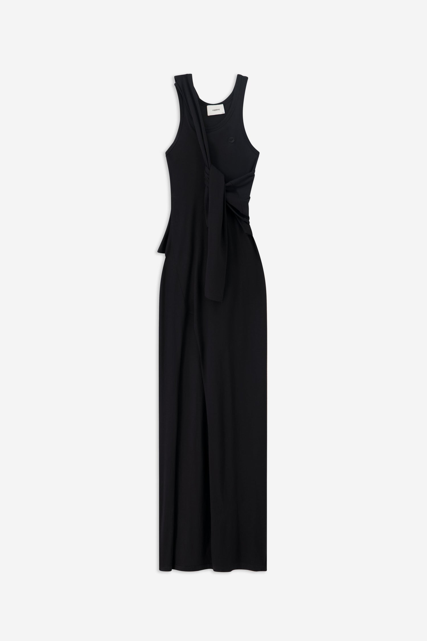 Knotted Jersey Maxi Dress