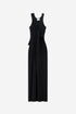 Knotted Jersey Maxi Dress