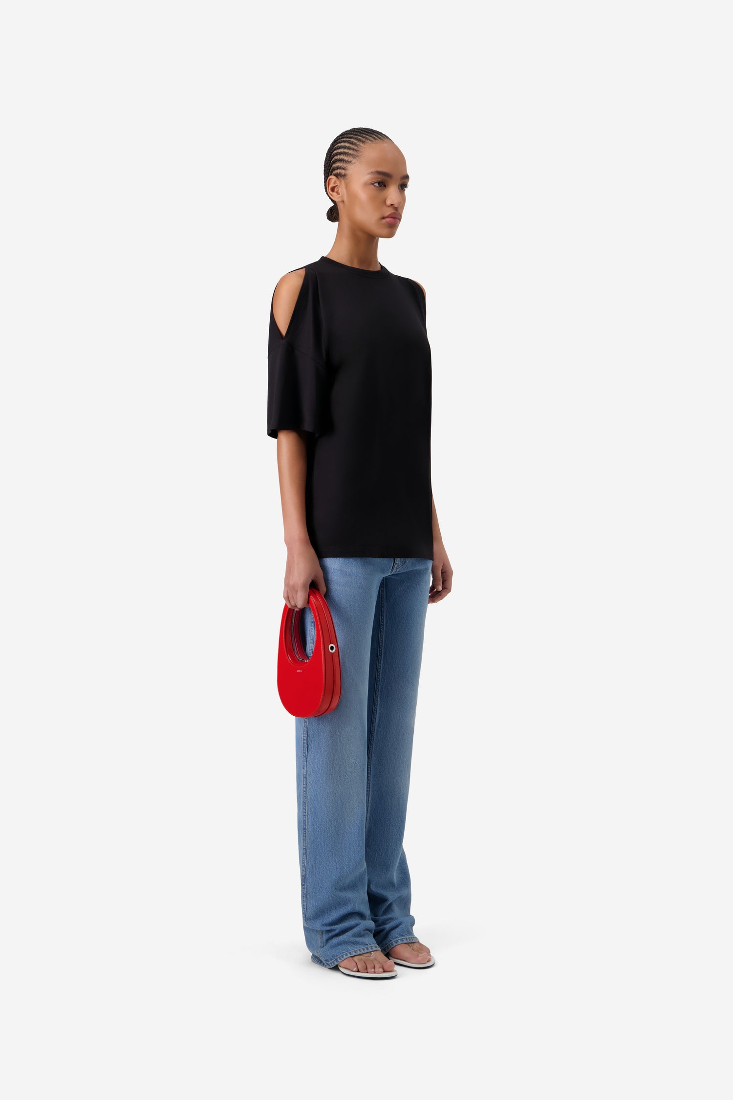 Open Shoulder T-Shirt
