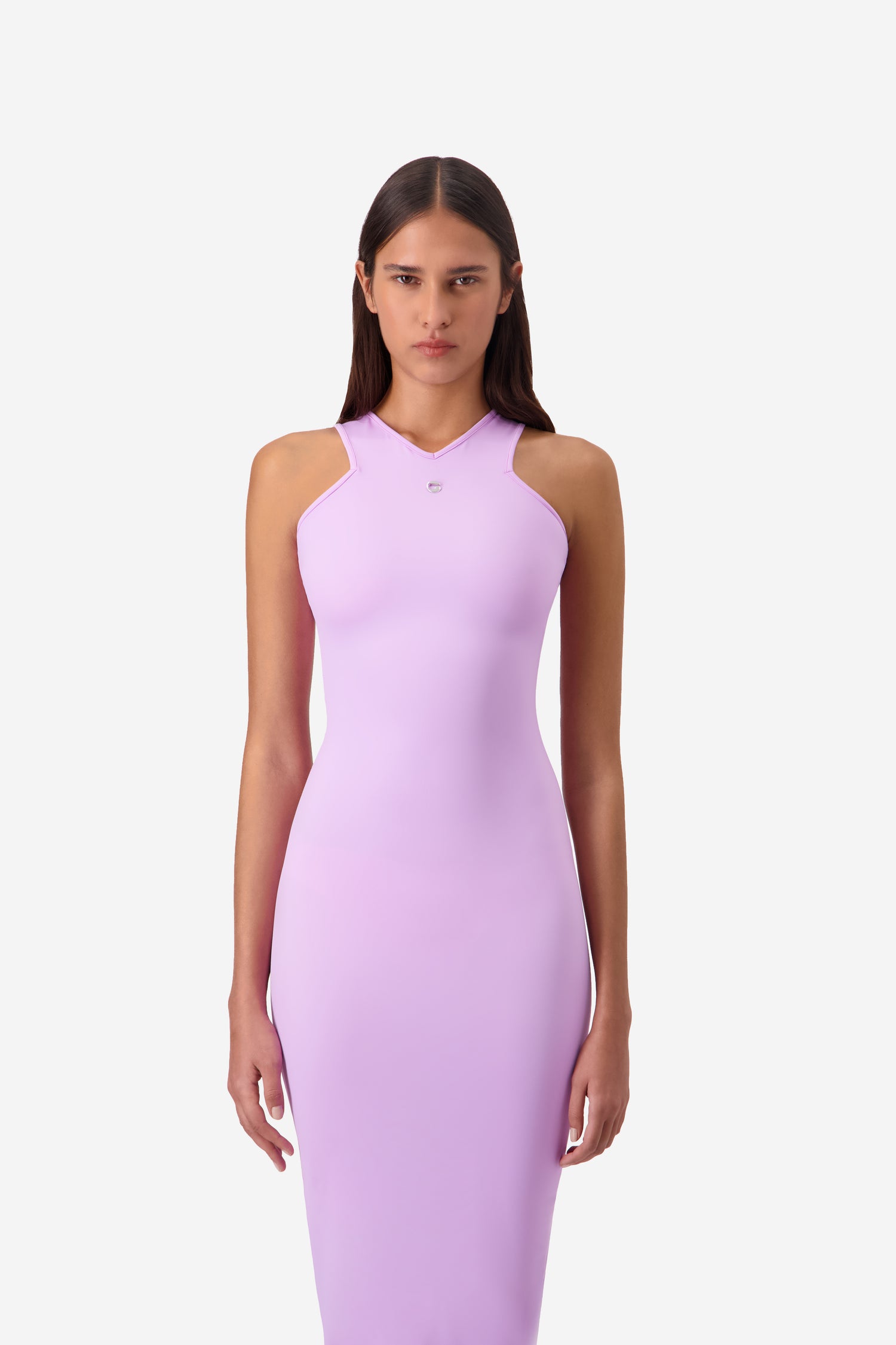coperni dress pink Coperni Pink Rose Dress by Coperni
