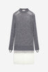 Multi-layer Pullover Dress