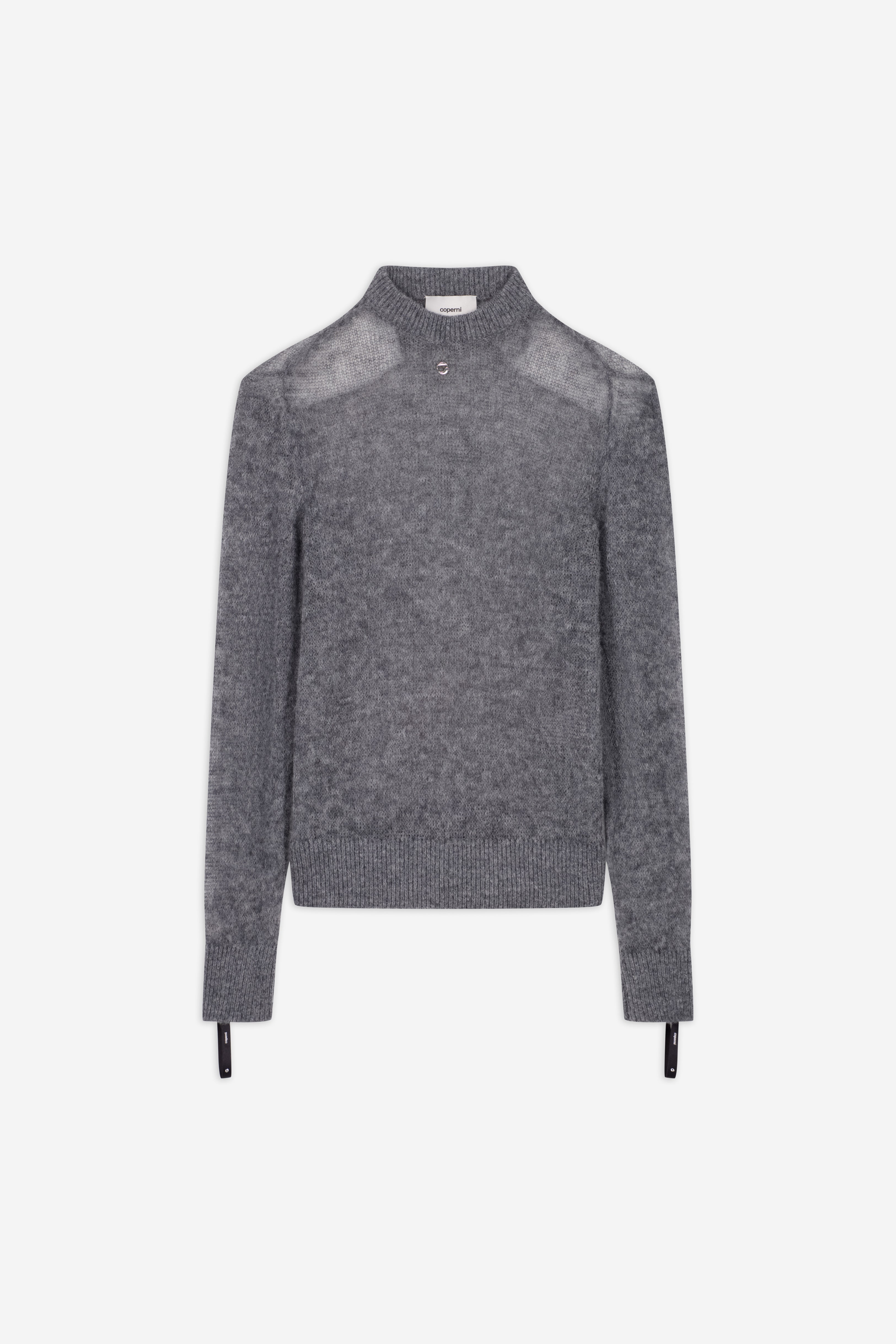 Transparent Alpaca Crewneck