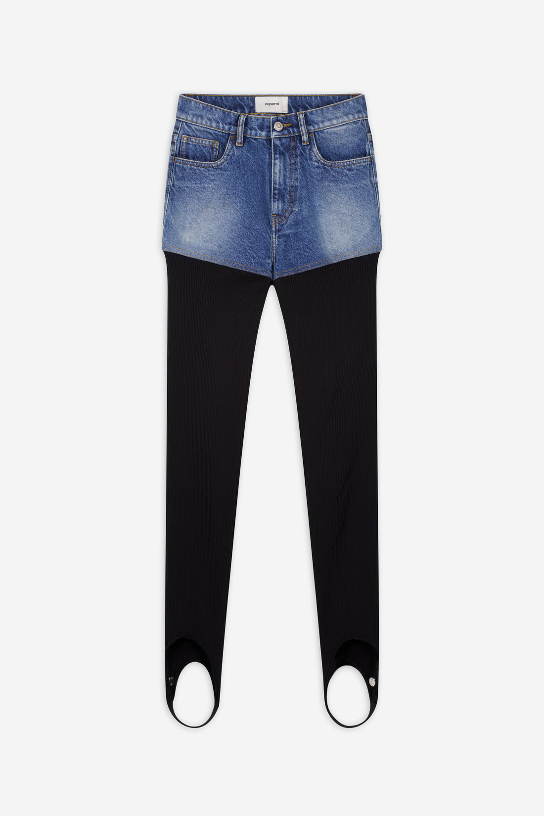 Hybrid Rib Denim Pants