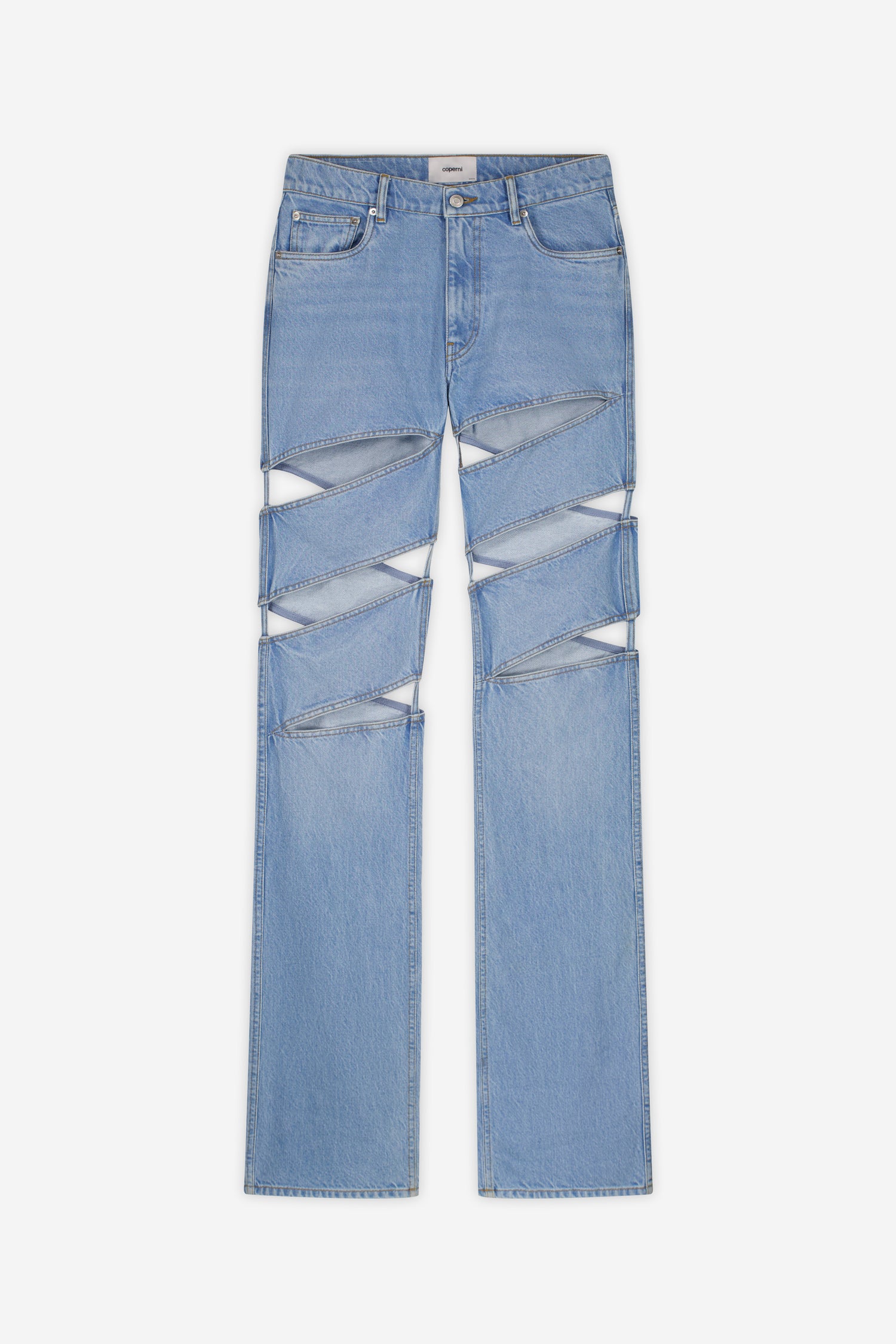 Spiral Denim Pants