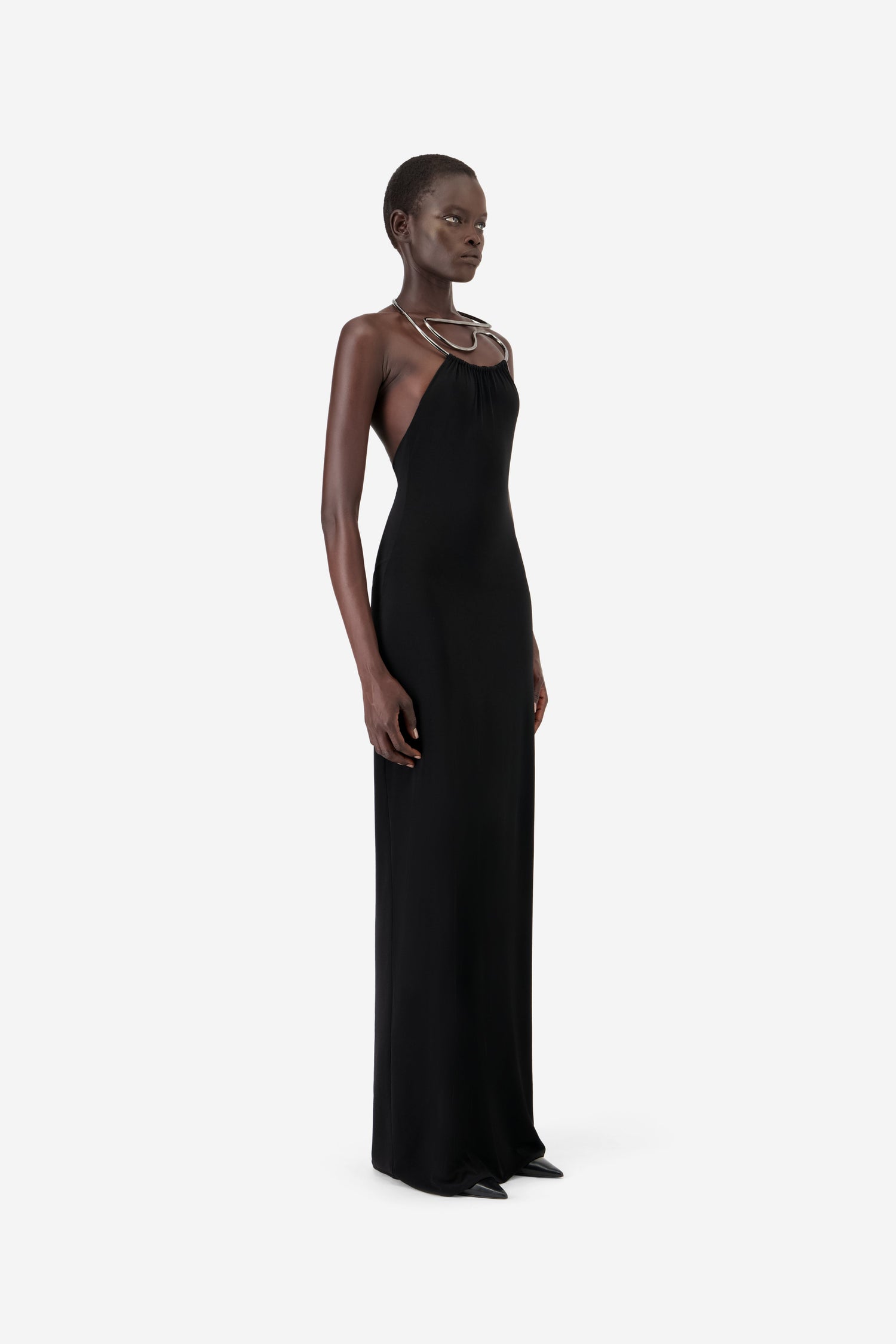 Logo Necklace Dress Coperni Logo Necklace Dress Coperni