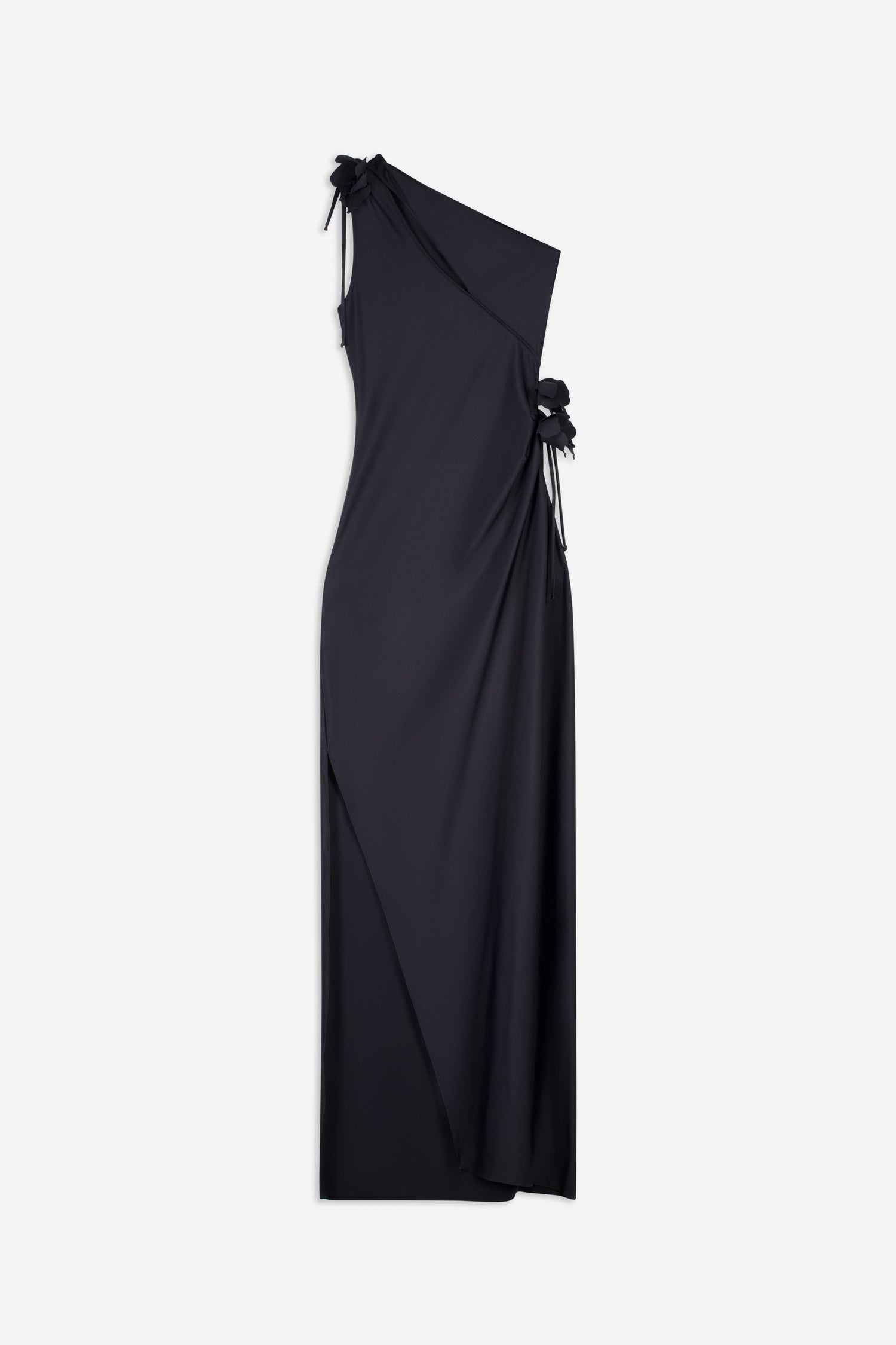 Asymmetric Flower Gown