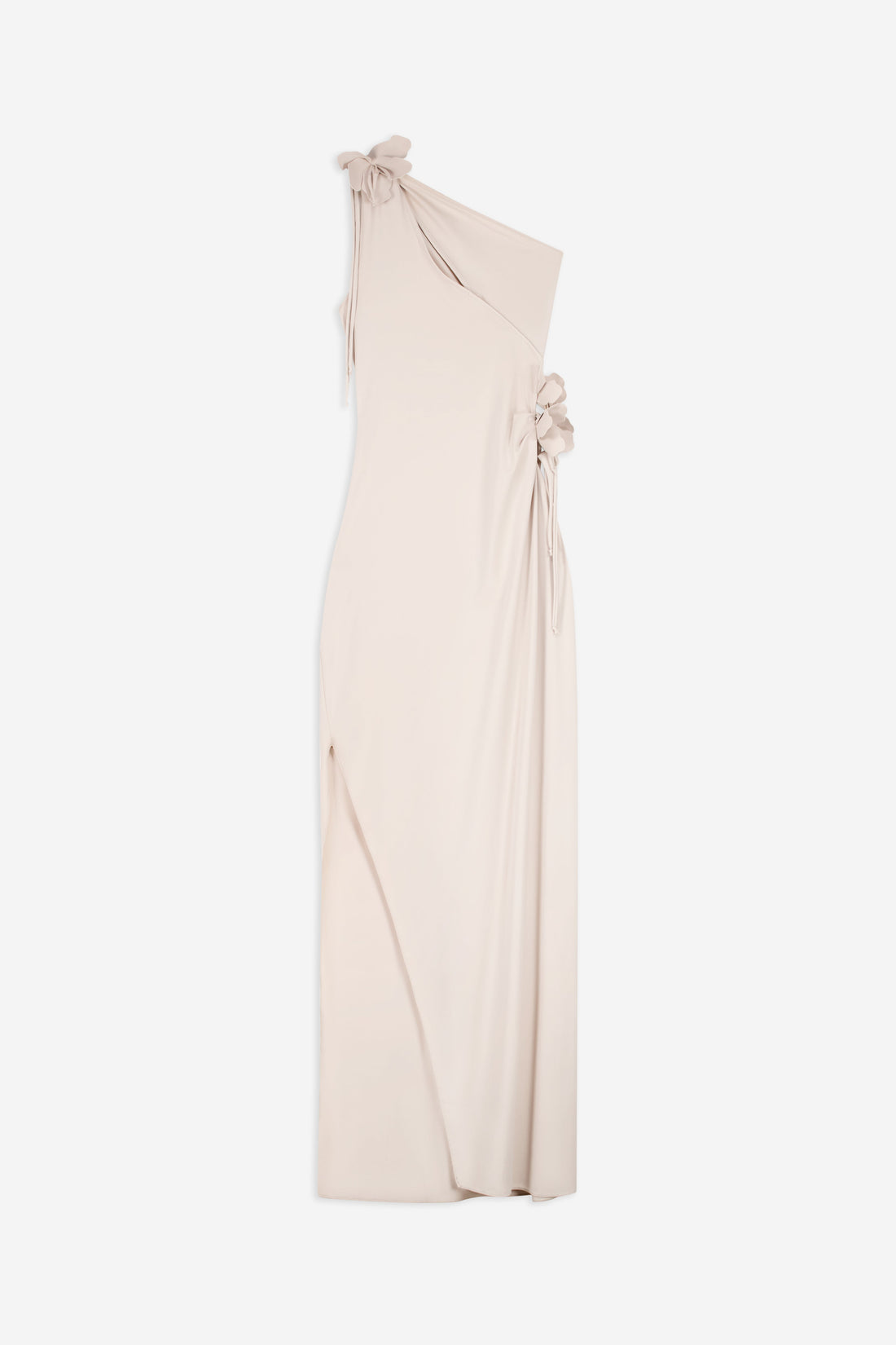 Asymmetric Flower Gown