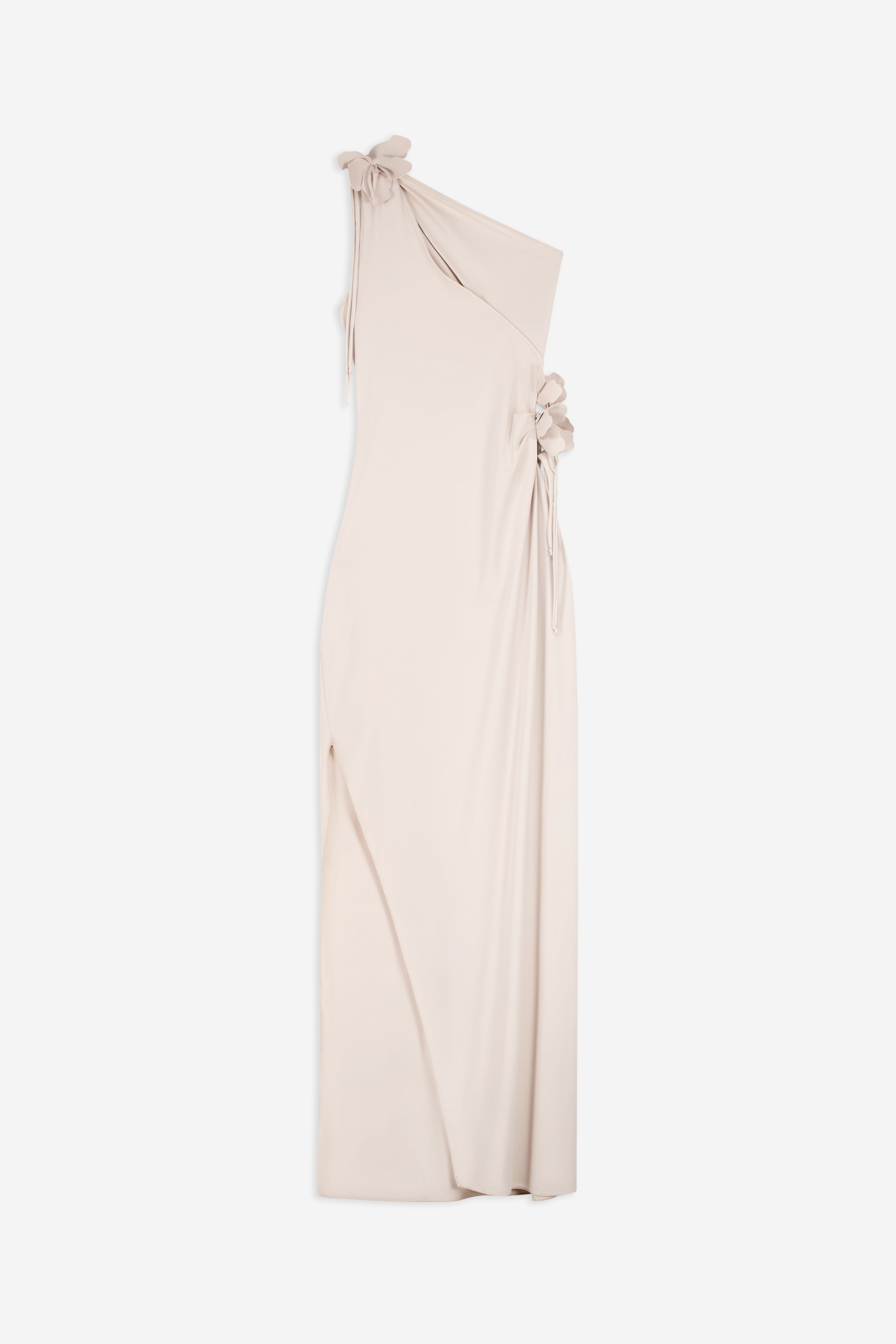 Asymmetric Flower Gown
