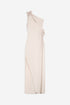 Asymmetric Flower Gown