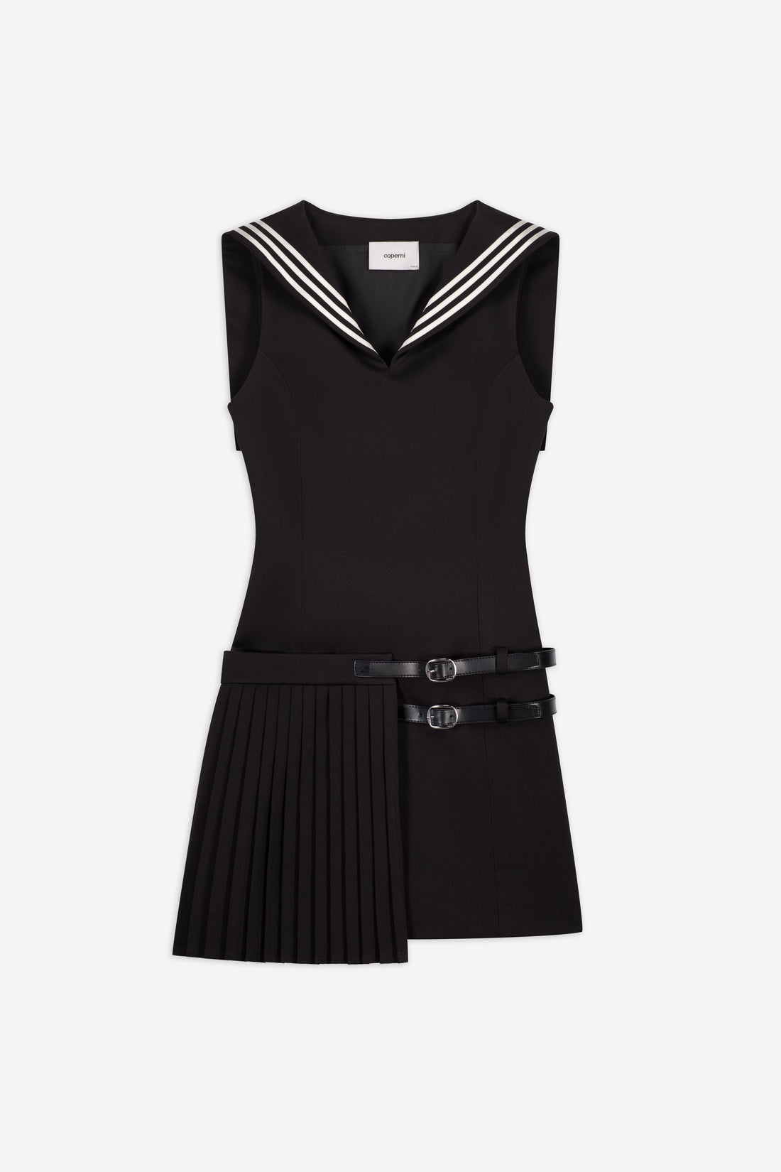 Pleated Uniform Dress