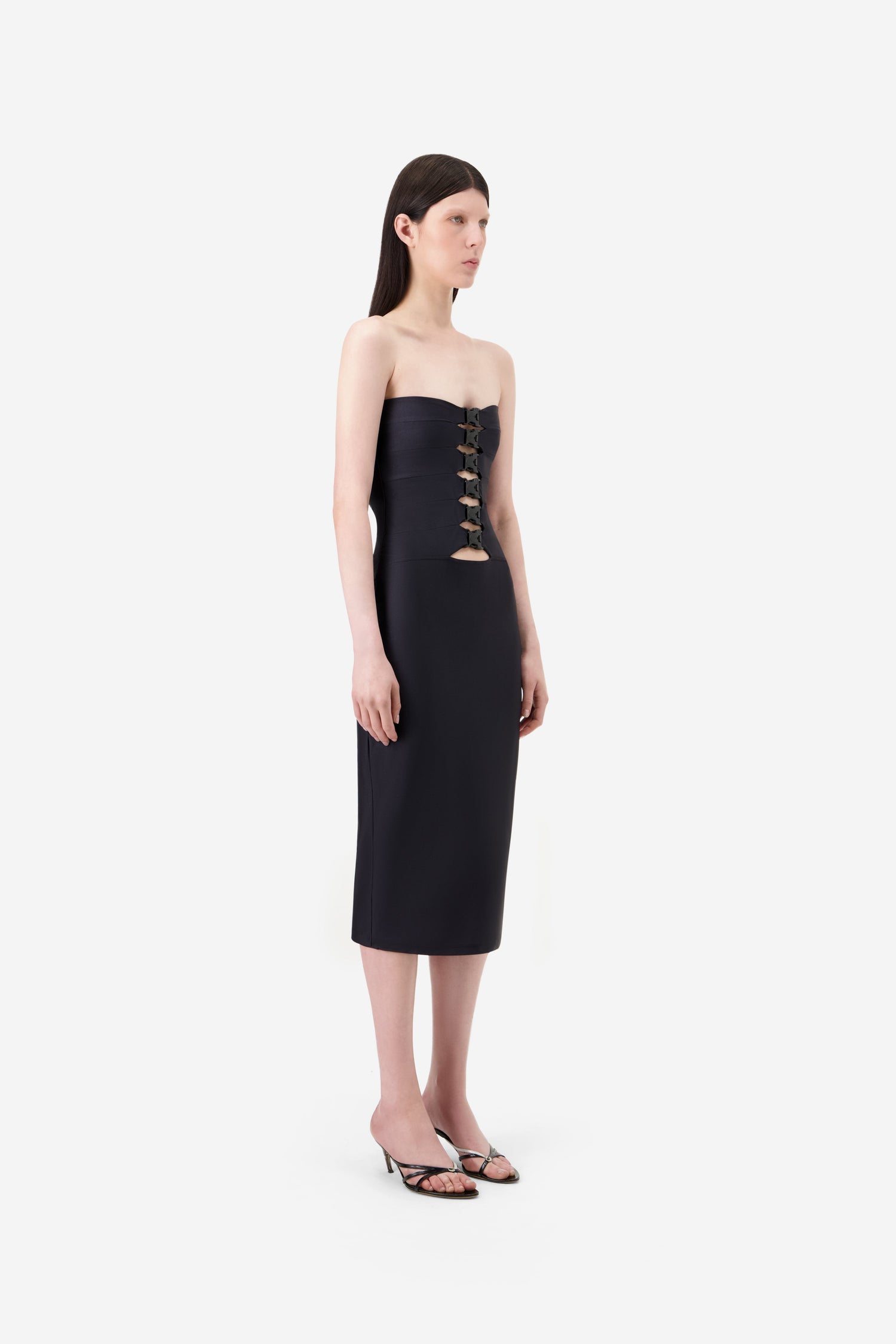 Multi Buckle Dress
