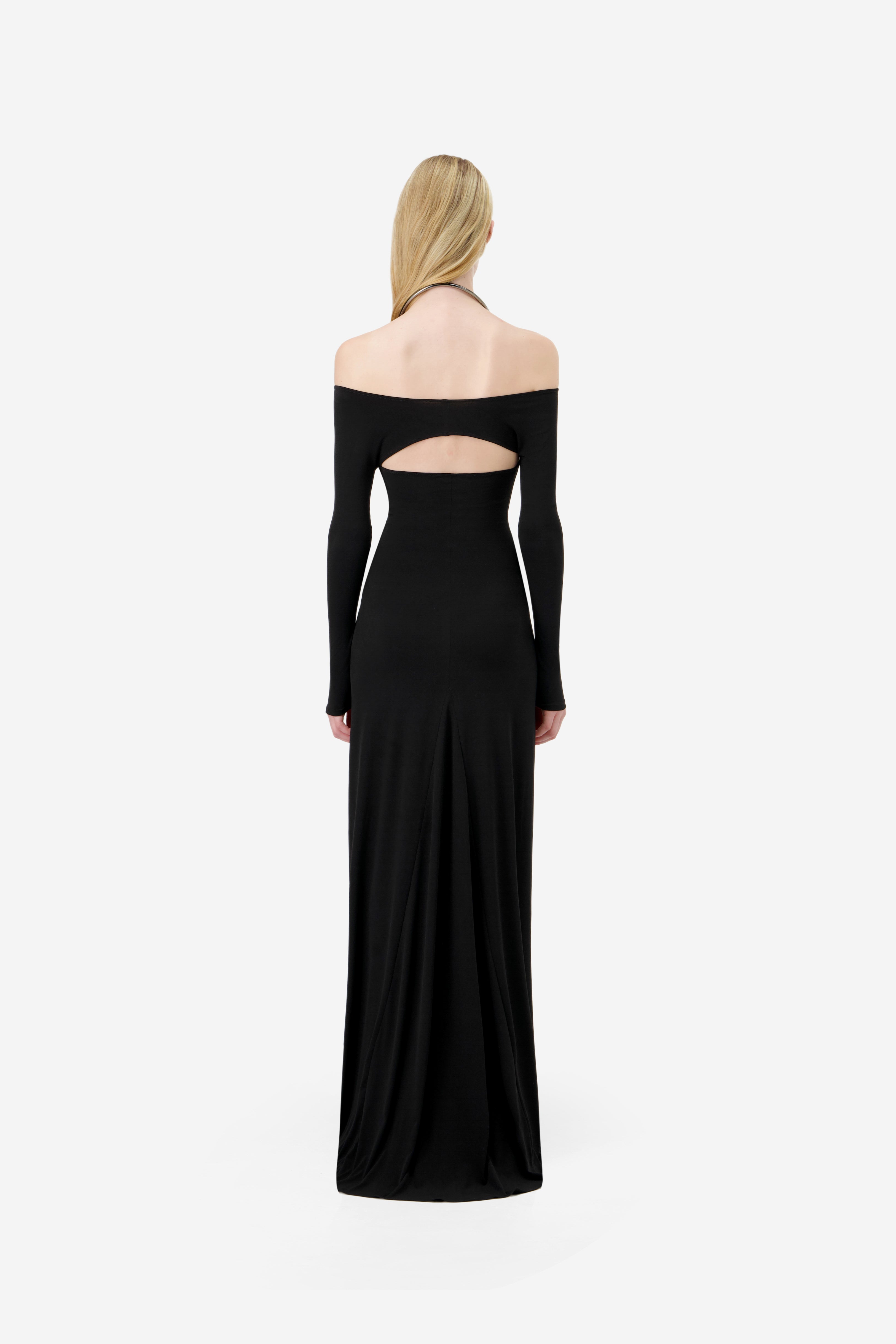 Cut-out C-logo Dress