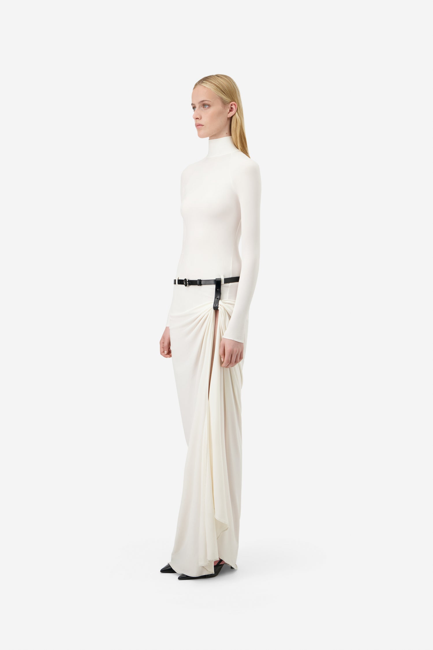 Long Sleeve Suspended Dress