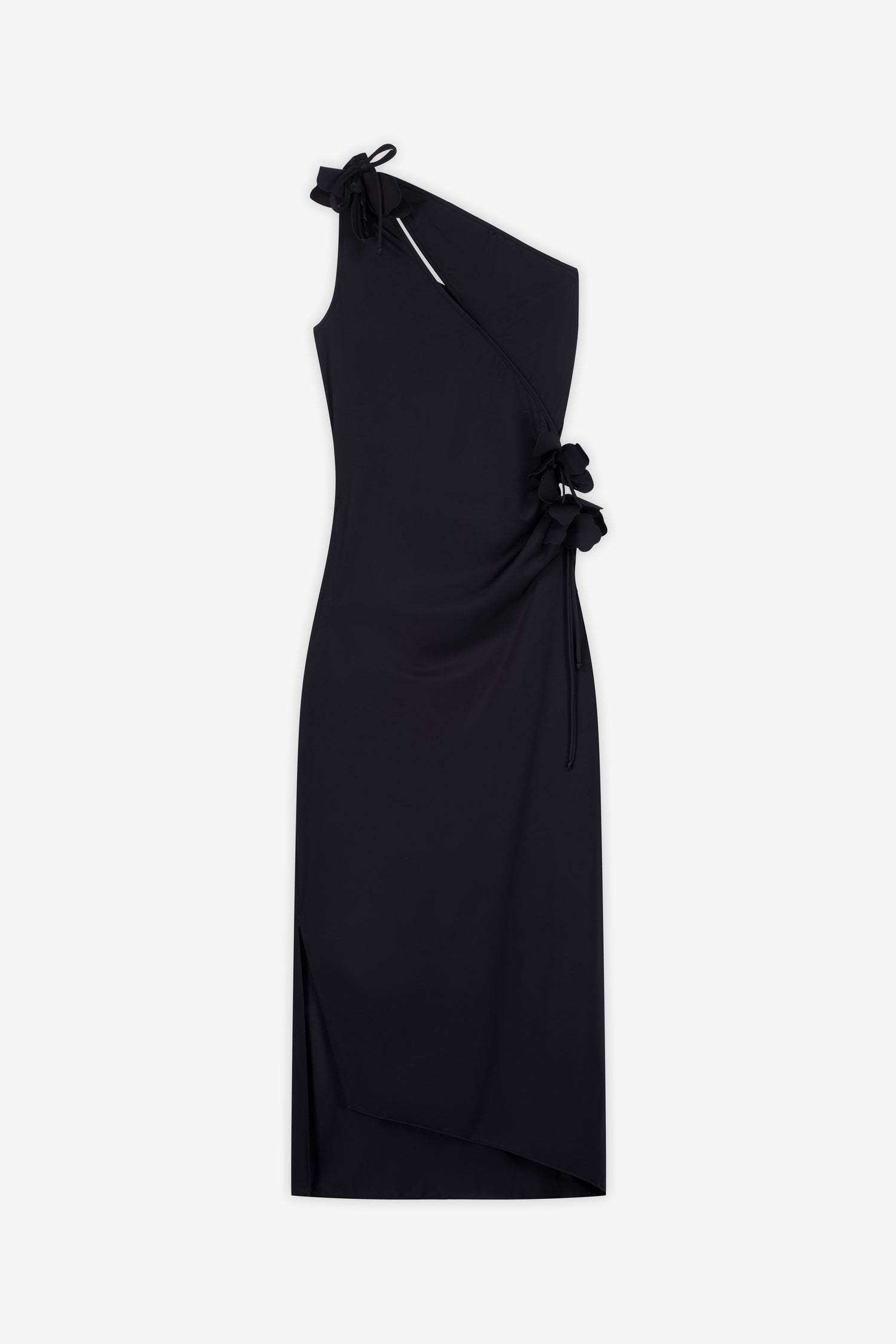 Asymmetric Mini Flower Gown Coperni Asymmetric Mini Flower Gown Coperni