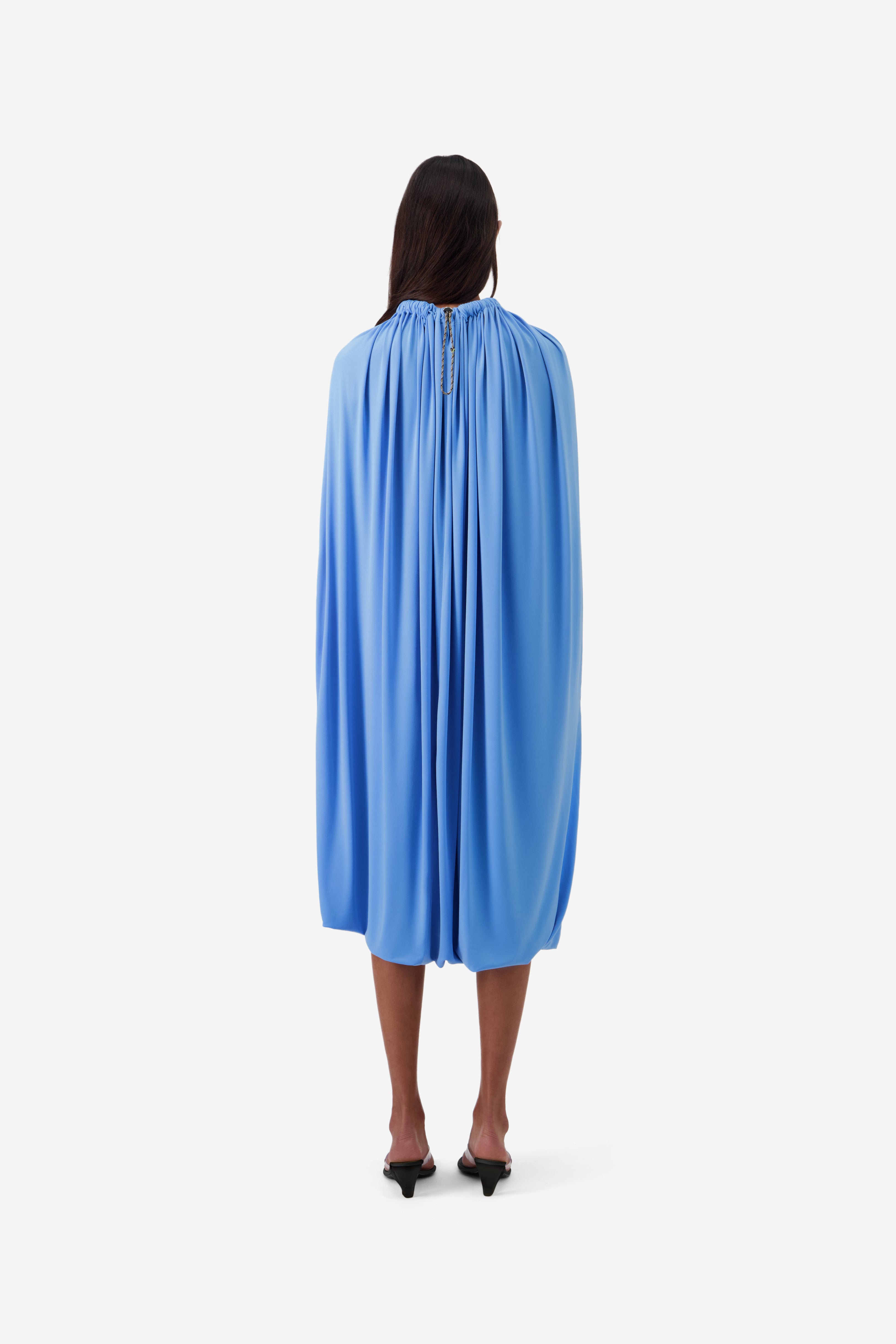 Draped Smock Dress