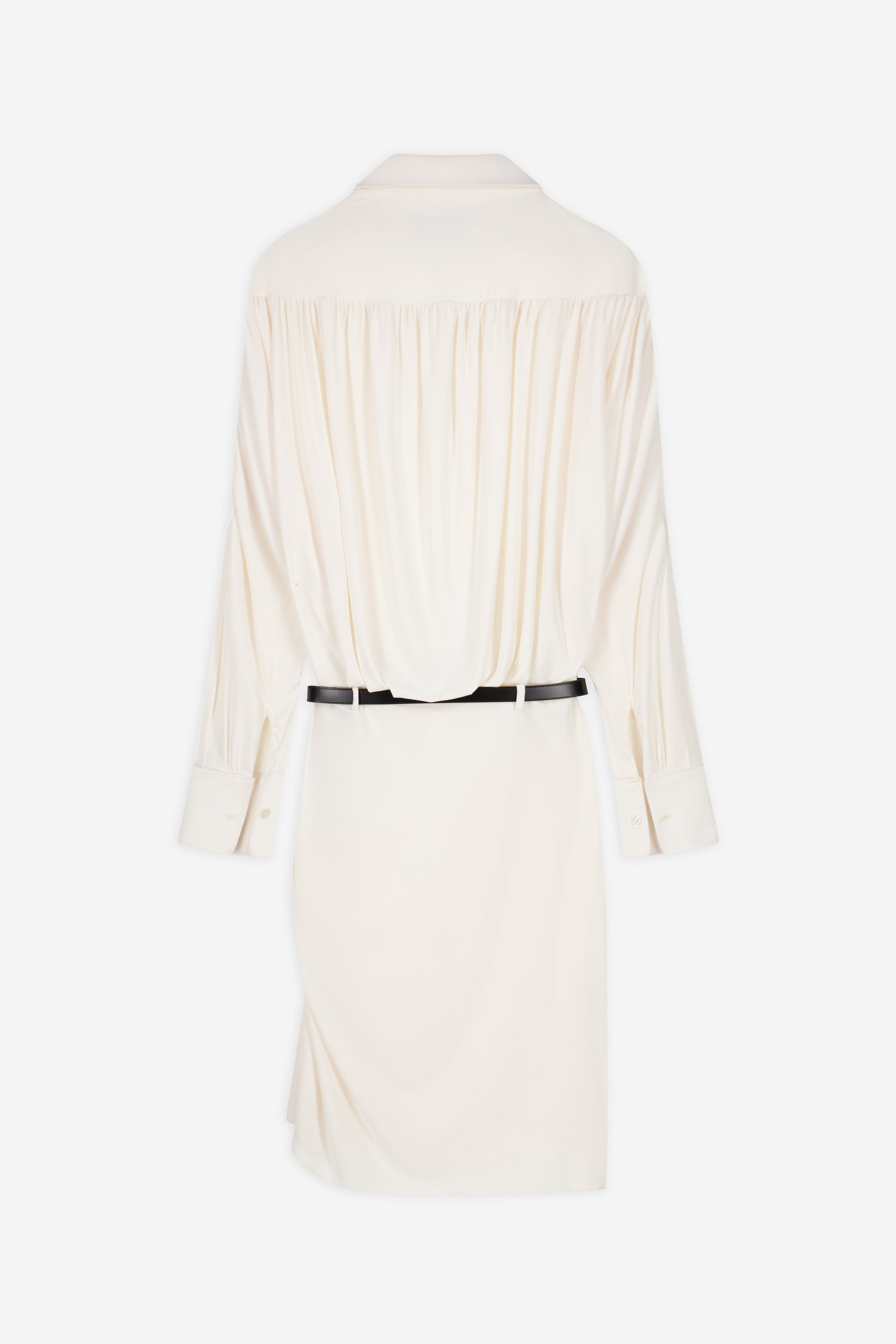 Draped Boxy Suspended Dress