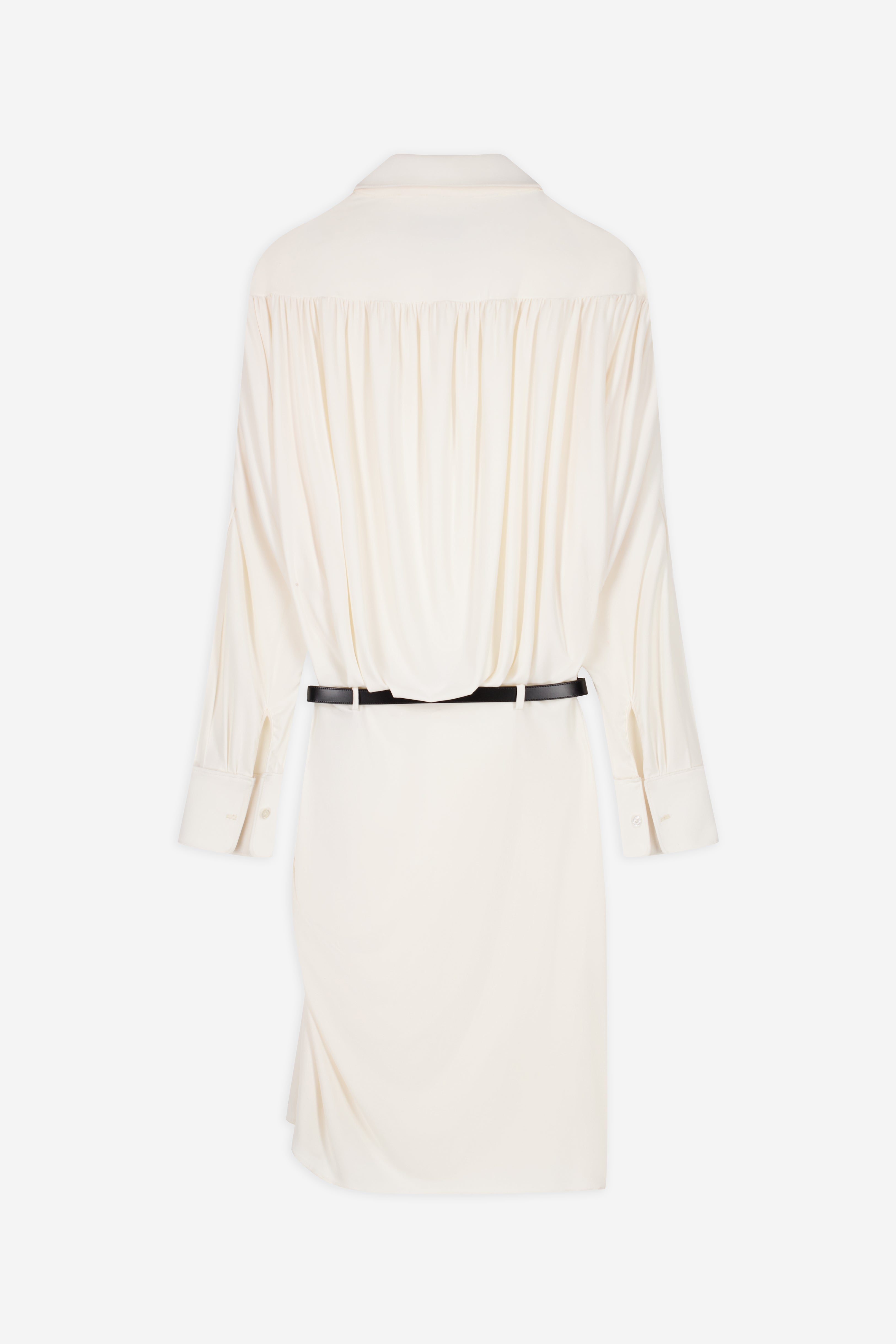 Draped Boxy Suspended Dress